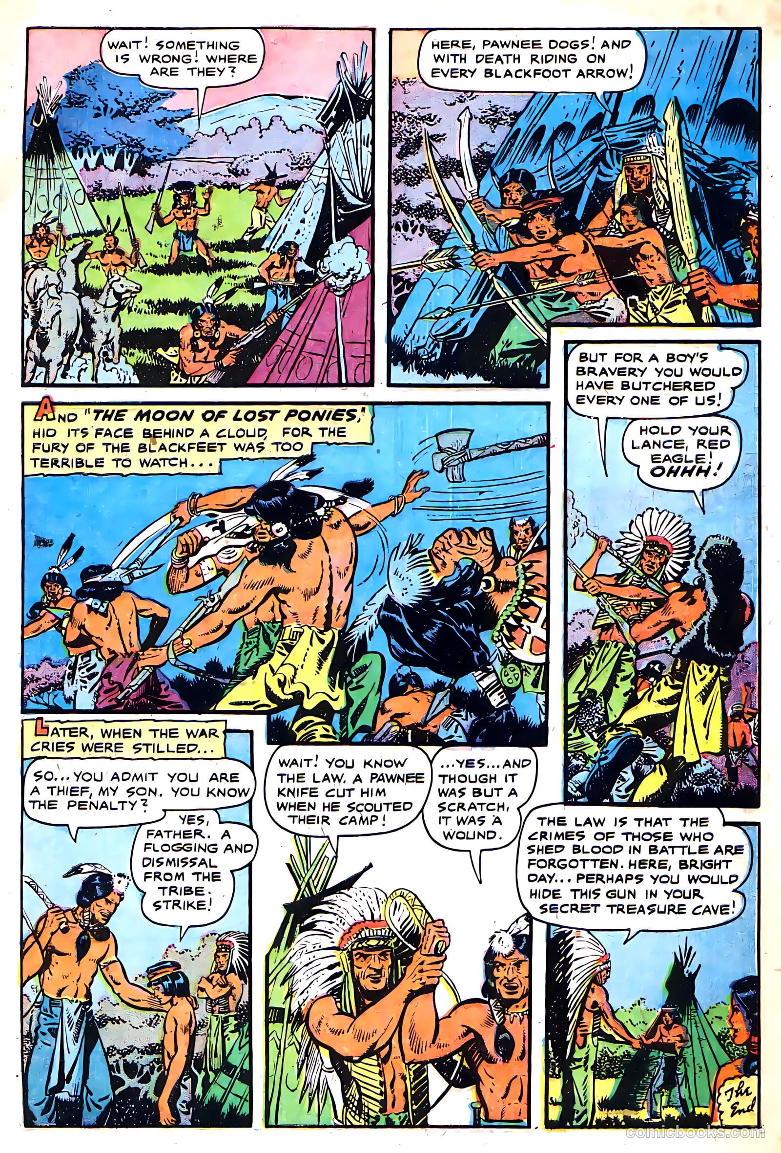 Long Bow #3 (1951) — page 33 of 36