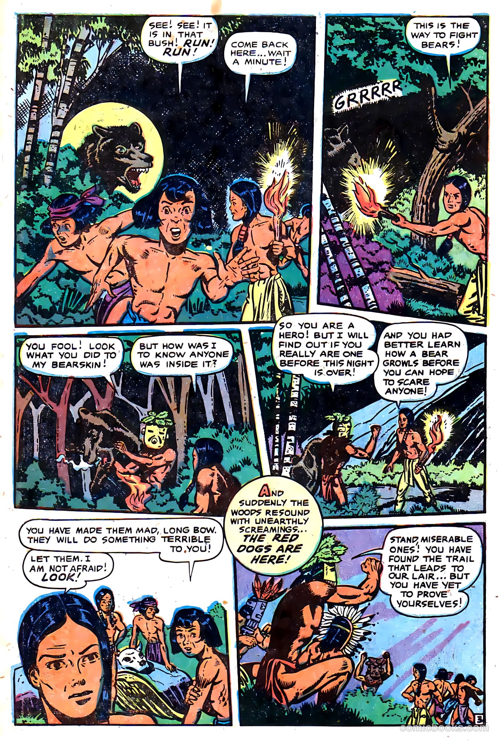 Long Bow #4 (1951) — page 6 of 36