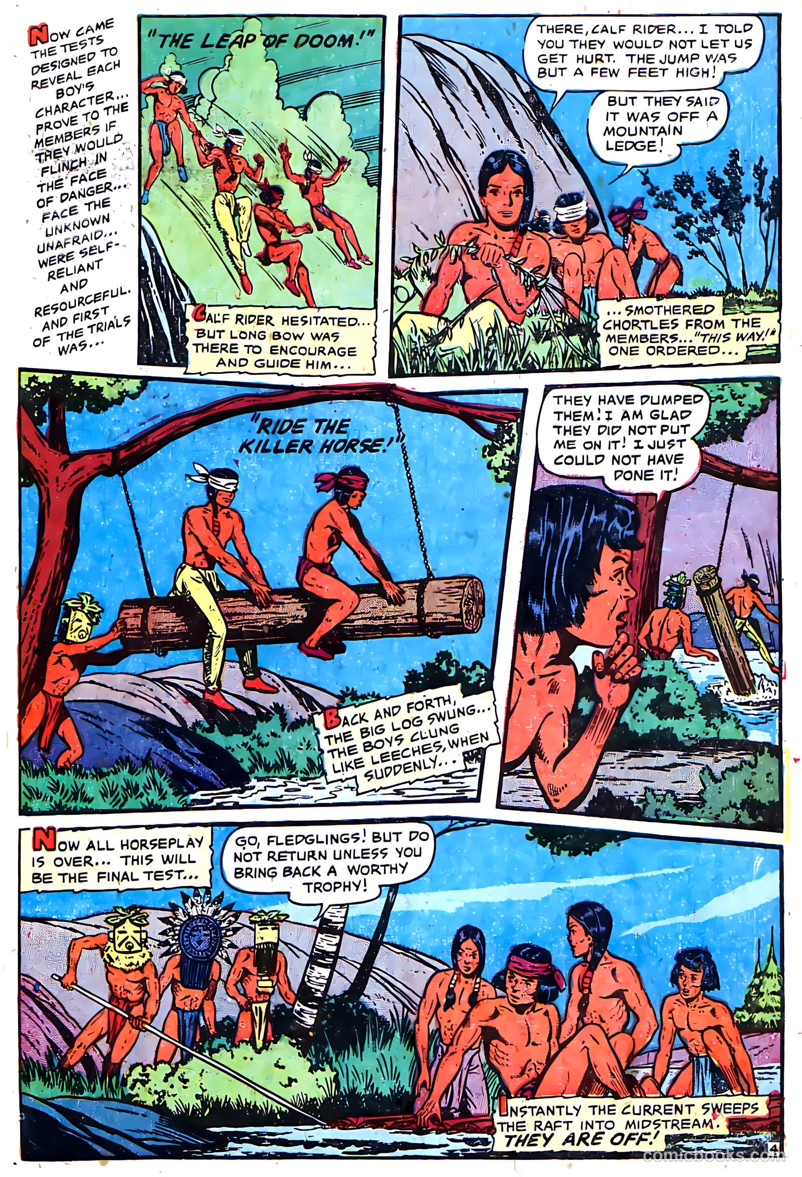 Long Bow #4 (1951) — page 7 of 36