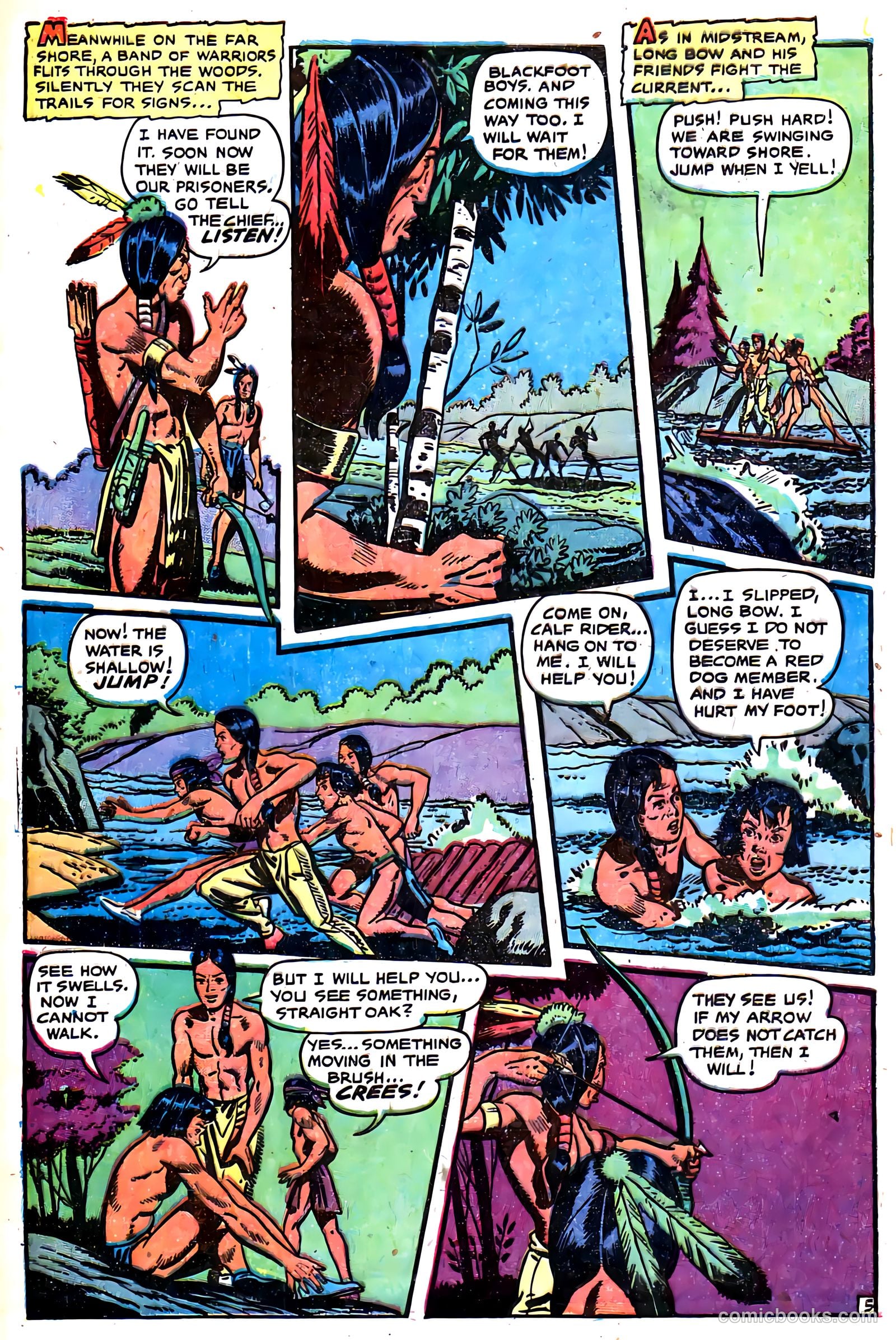 Long Bow #4 (1951) — page 8 of 36
