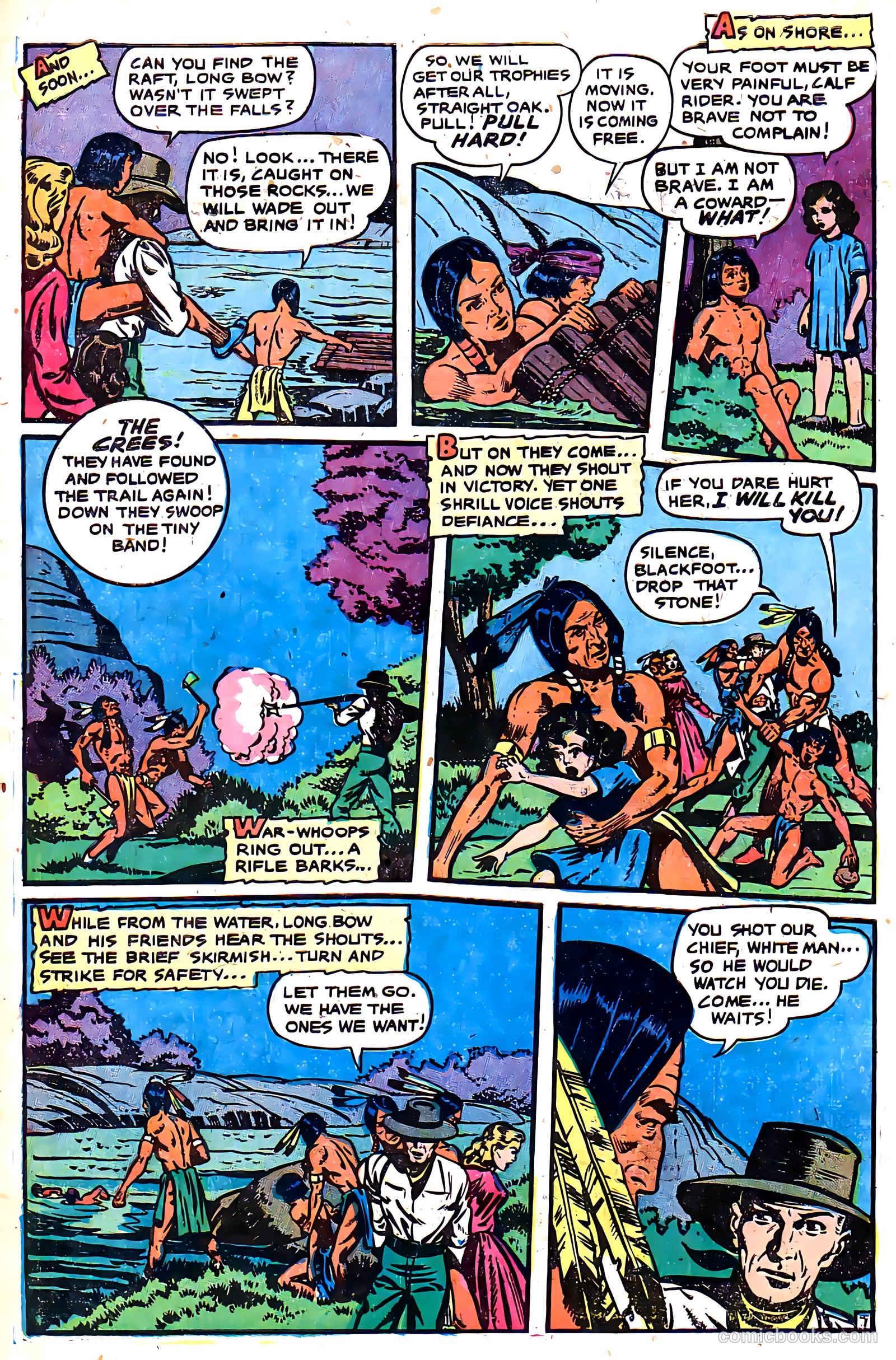 Long Bow #4 (1951) — page 10 of 36
