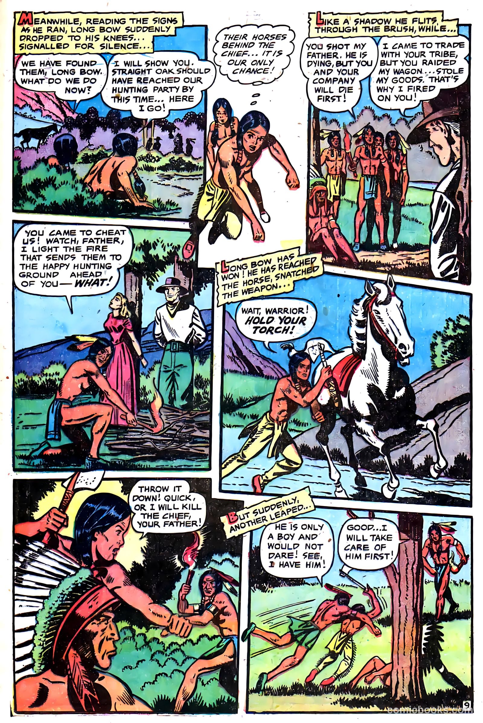 Long Bow #4 (1951) — page 12 of 36