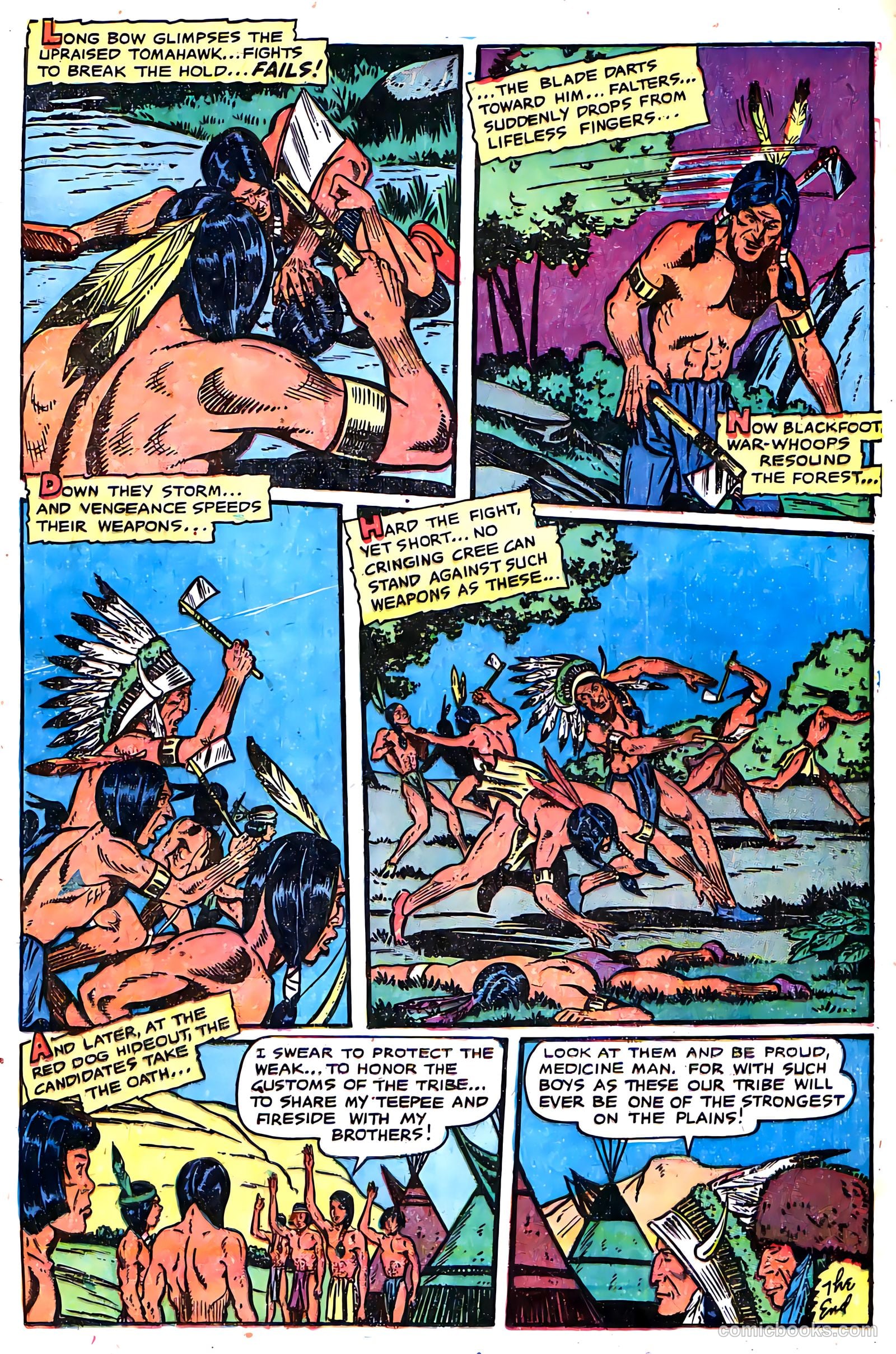 Long Bow #4 (1951) — page 13 of 36
