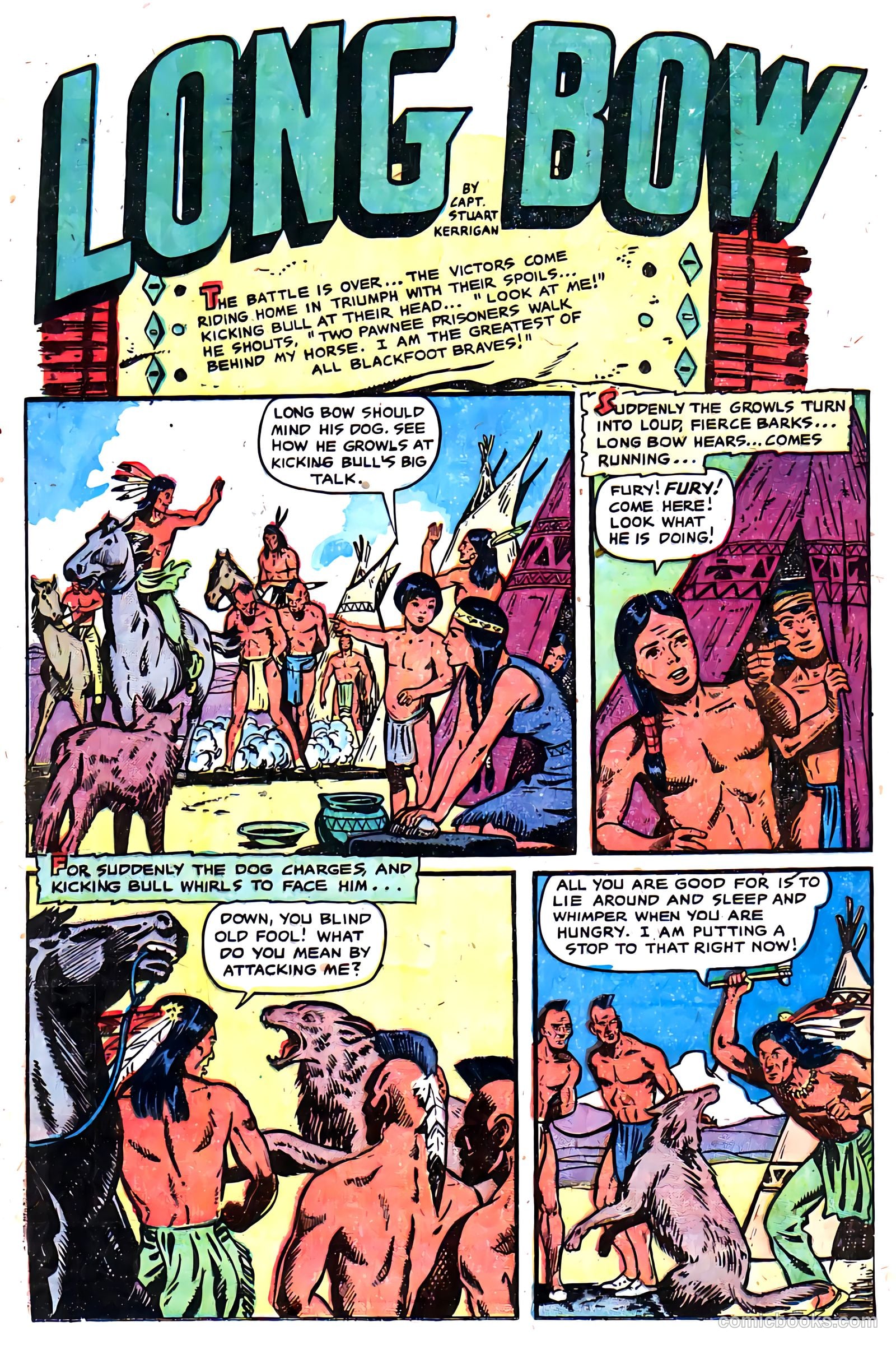 Long Bow #4 (1951) — page 20 of 36