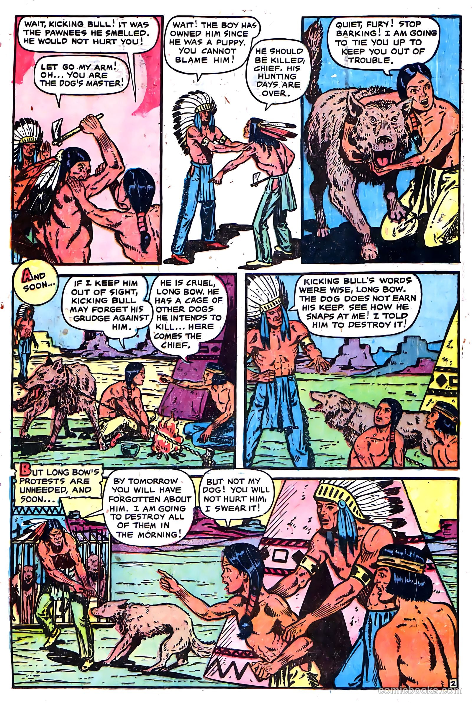 Long Bow #4 (1951) — page 21 of 36