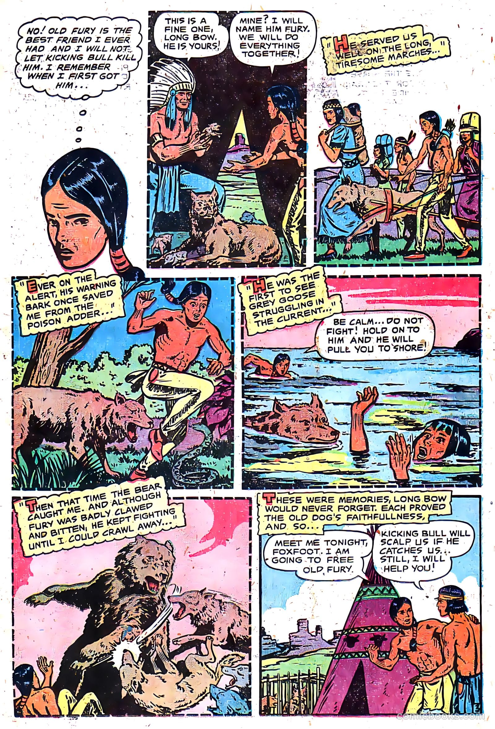 Long Bow #4 (1951) — page 22 of 36