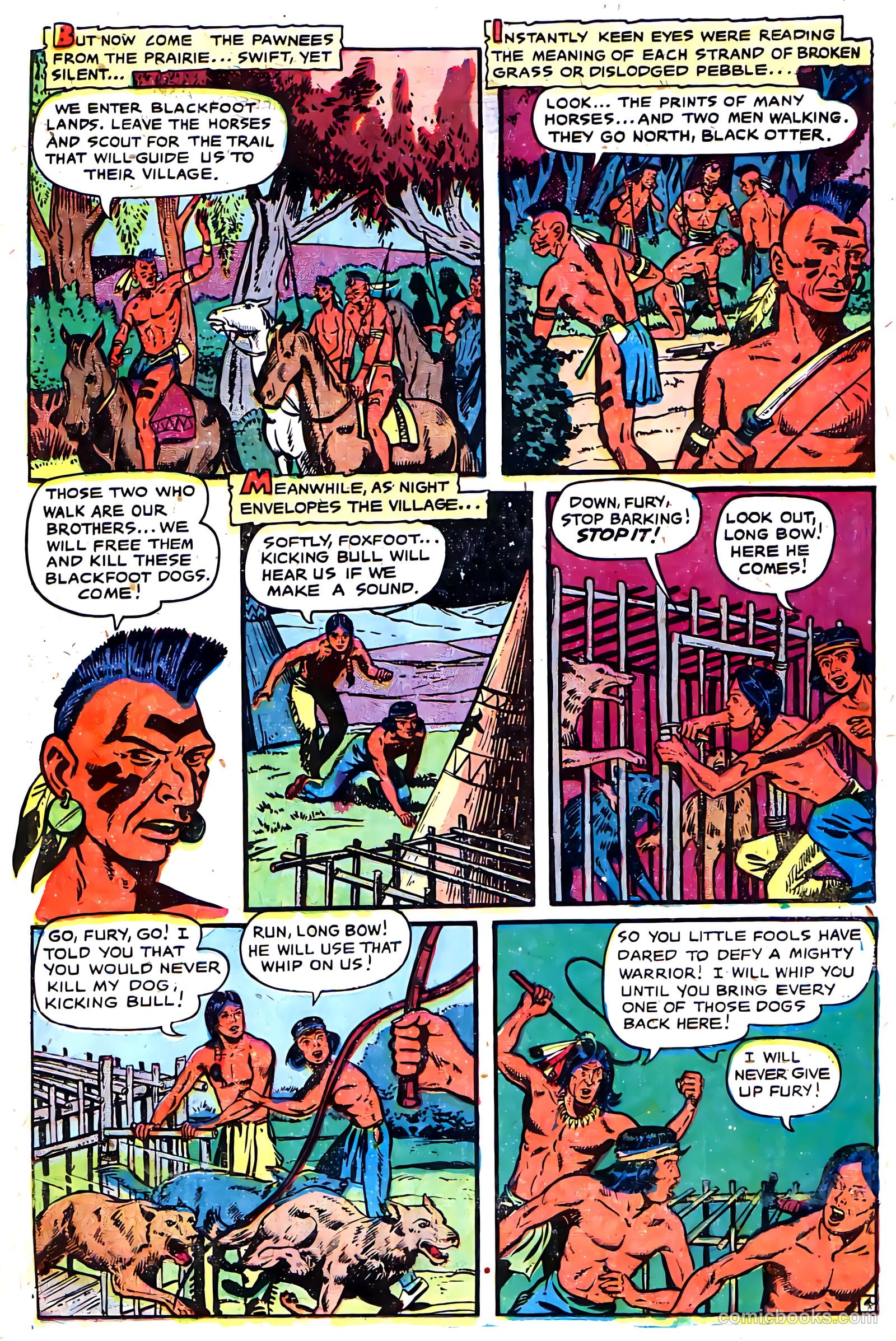 Long Bow #4 (1951) — page 23 of 36