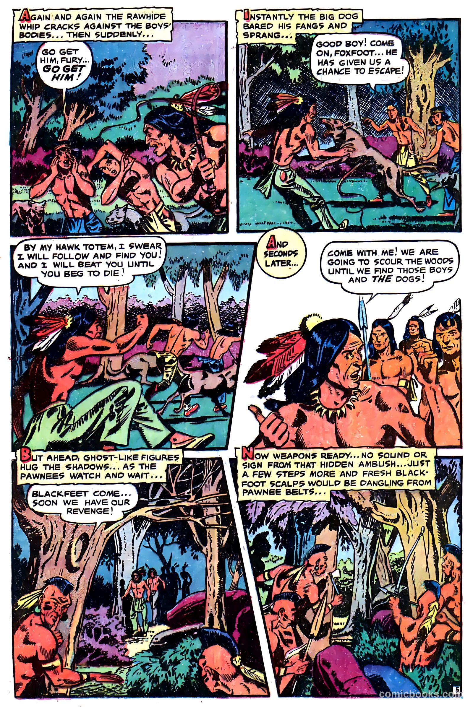 Long Bow #4 (1951) — page 24 of 36