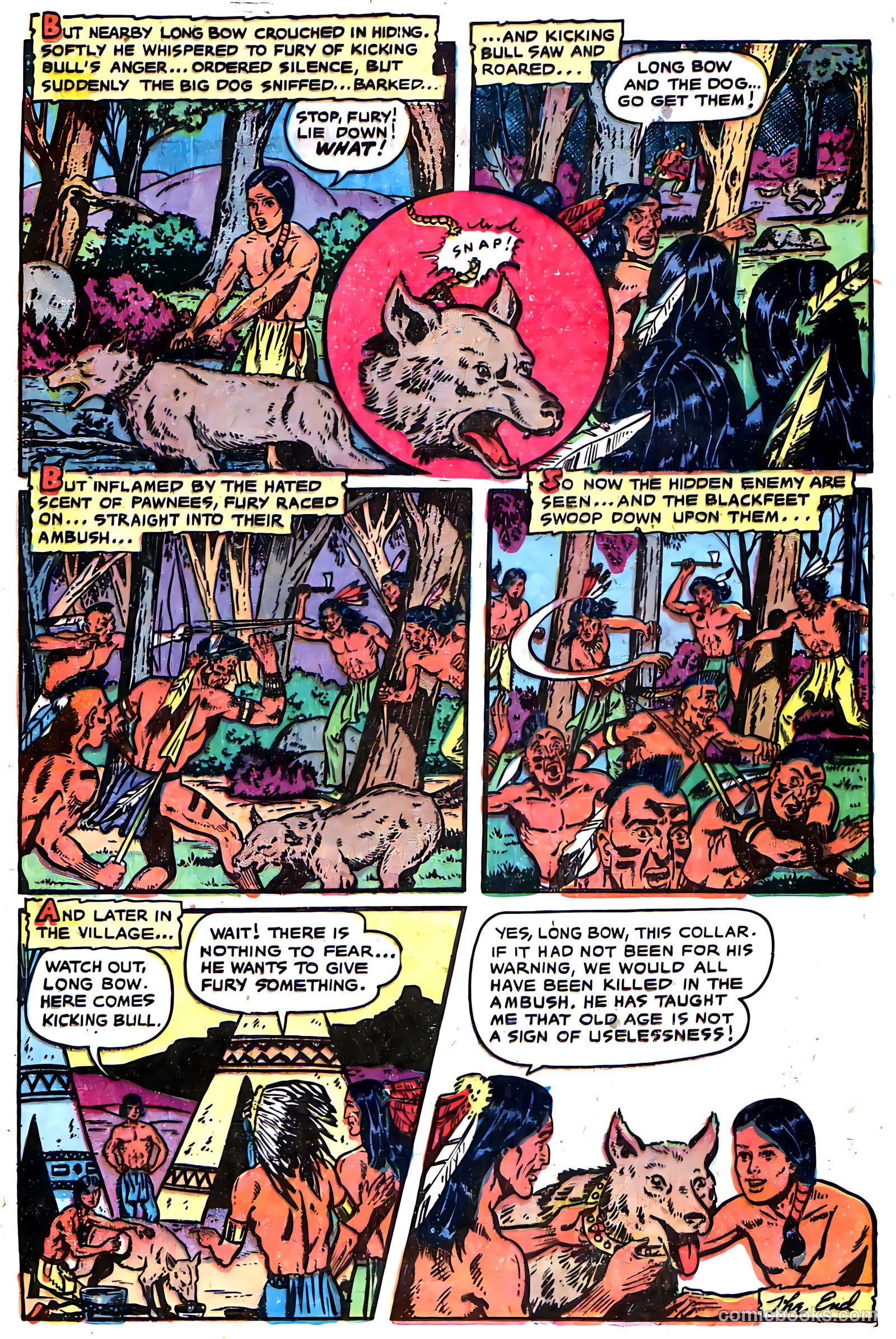 Long Bow #4 (1951) — page 25 of 36
