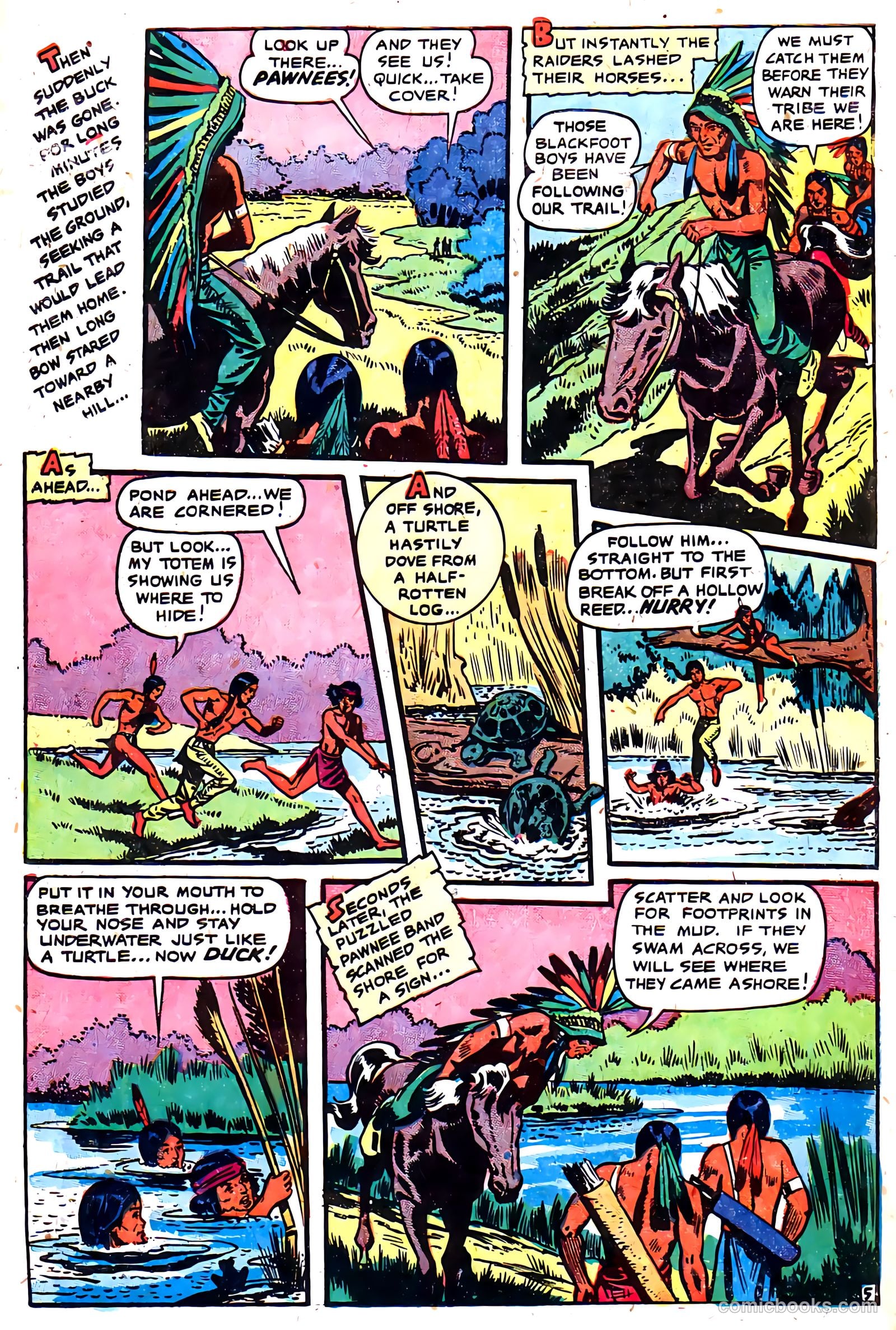 Long Bow #4 (1951) — page 30 of 36
