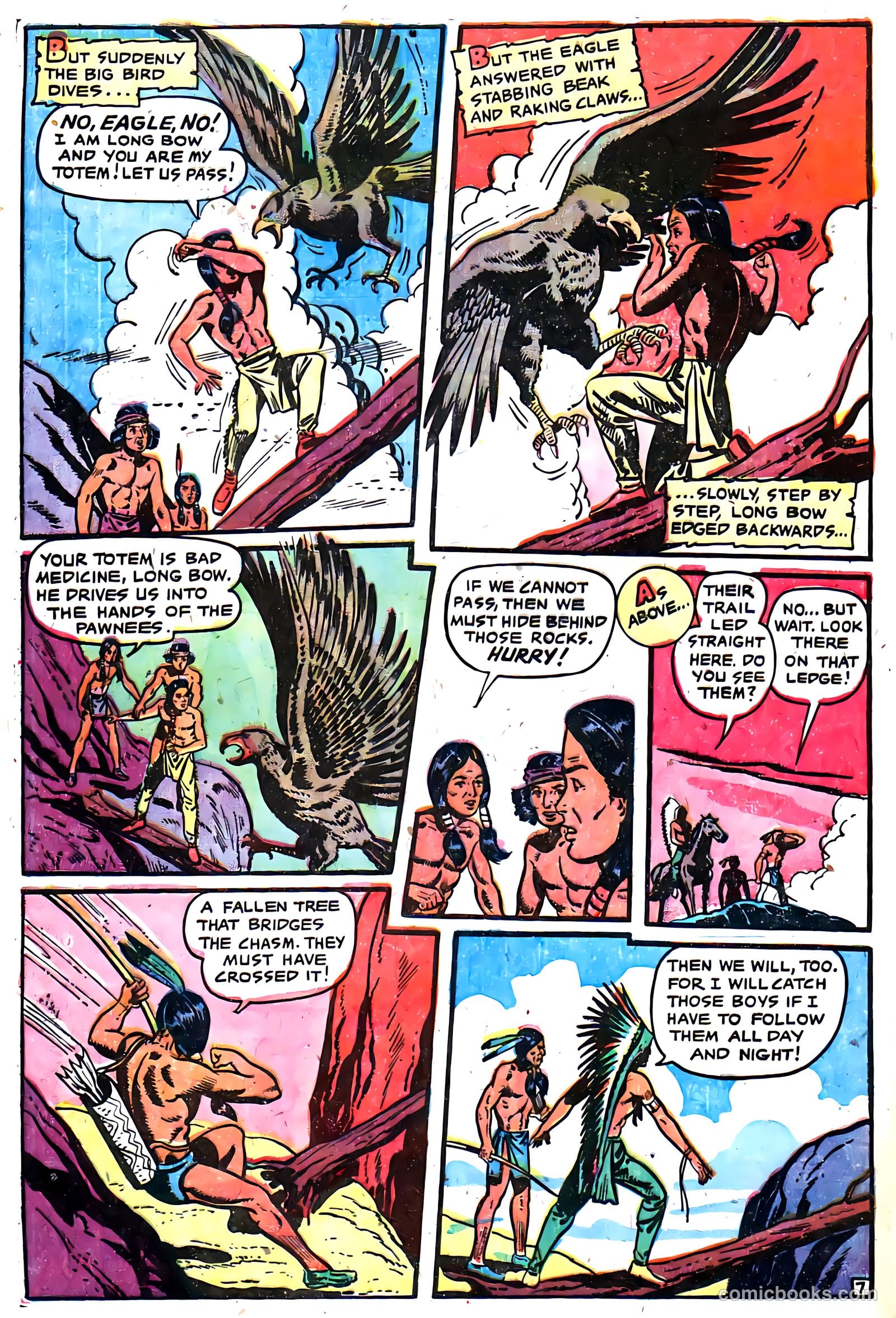 Long Bow #4 (1951) — page 32 of 36