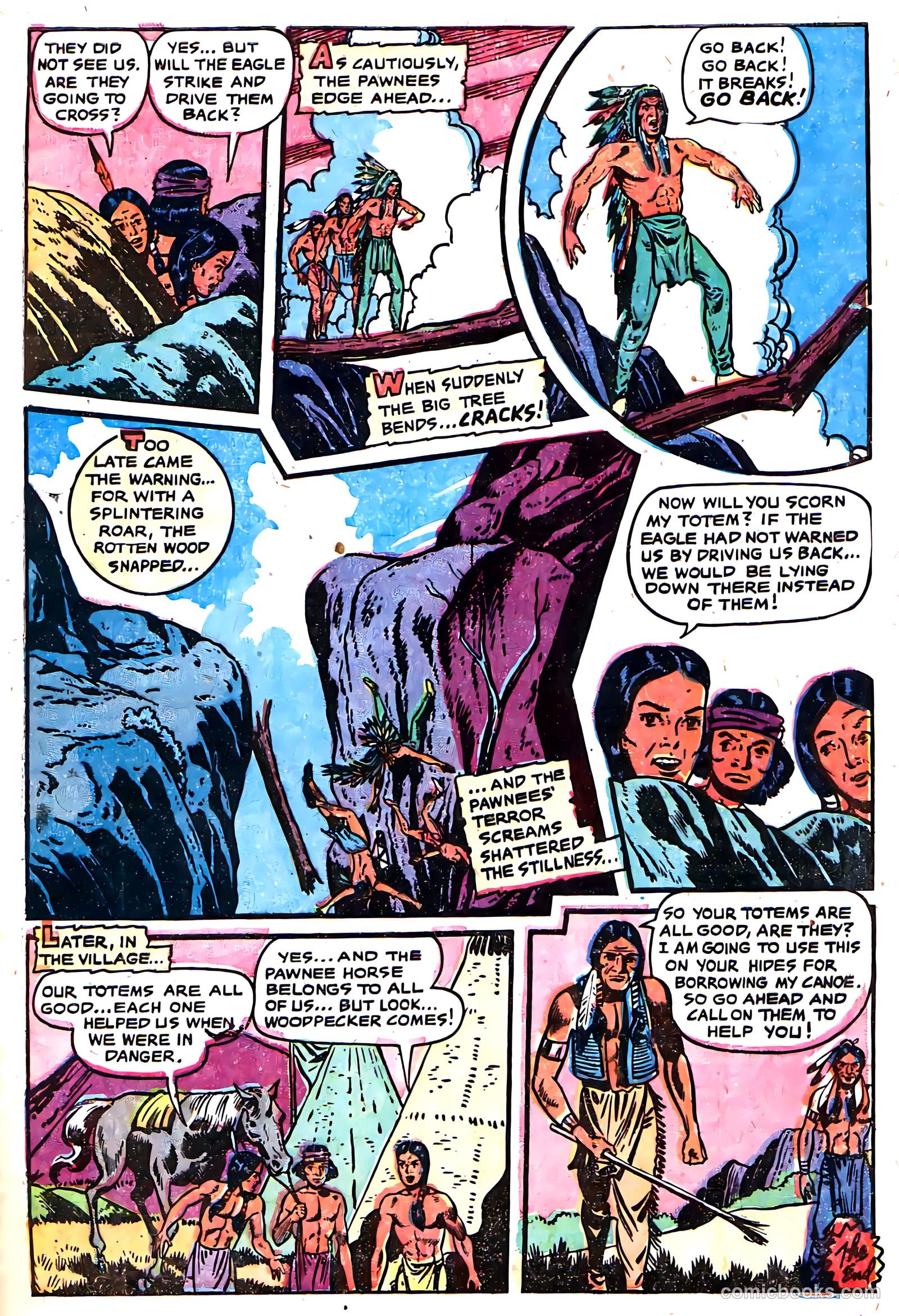 Long Bow #4 (1951) — page 33 of 36