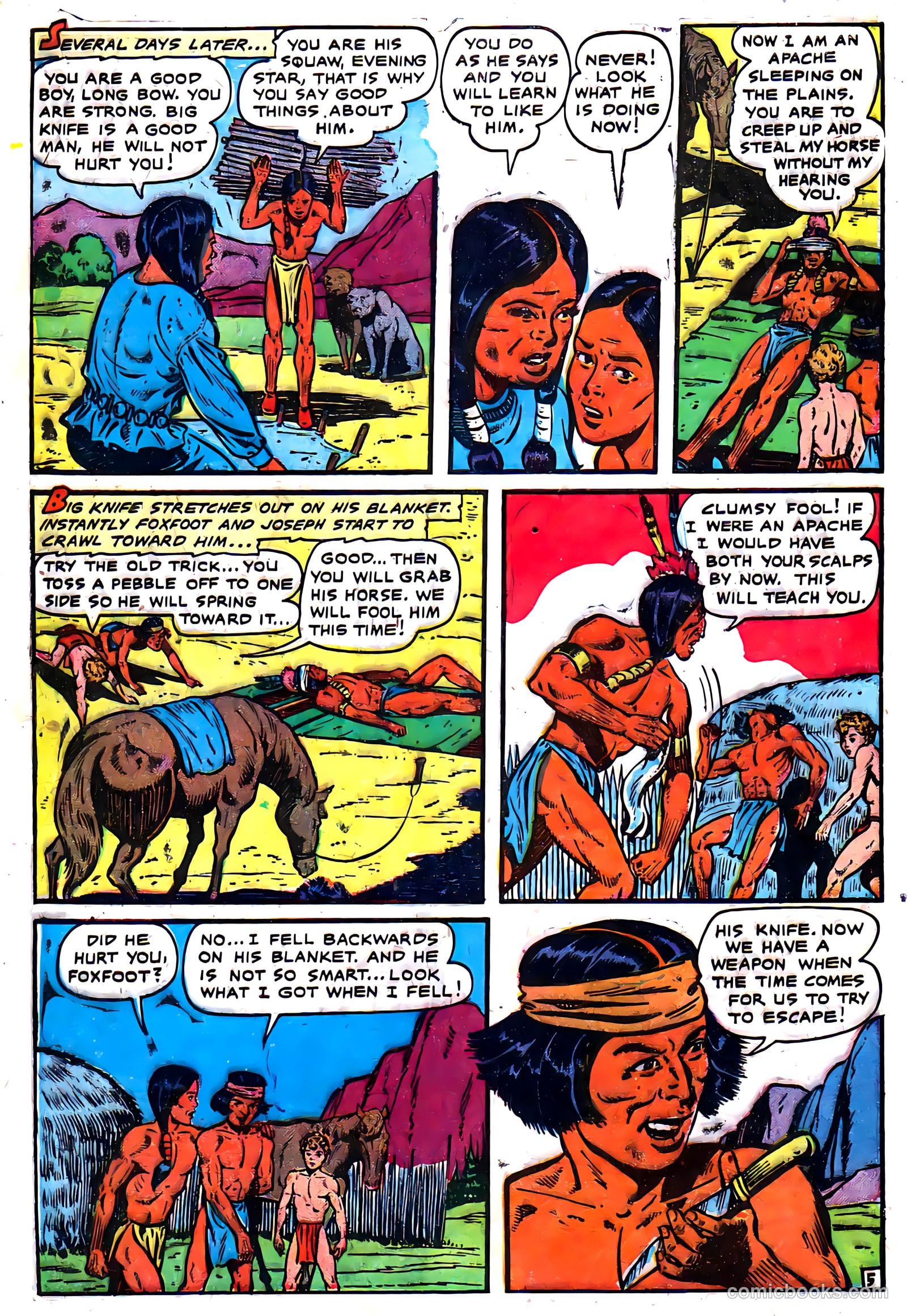 Long Bow #5 (1952) — page 8 of 36