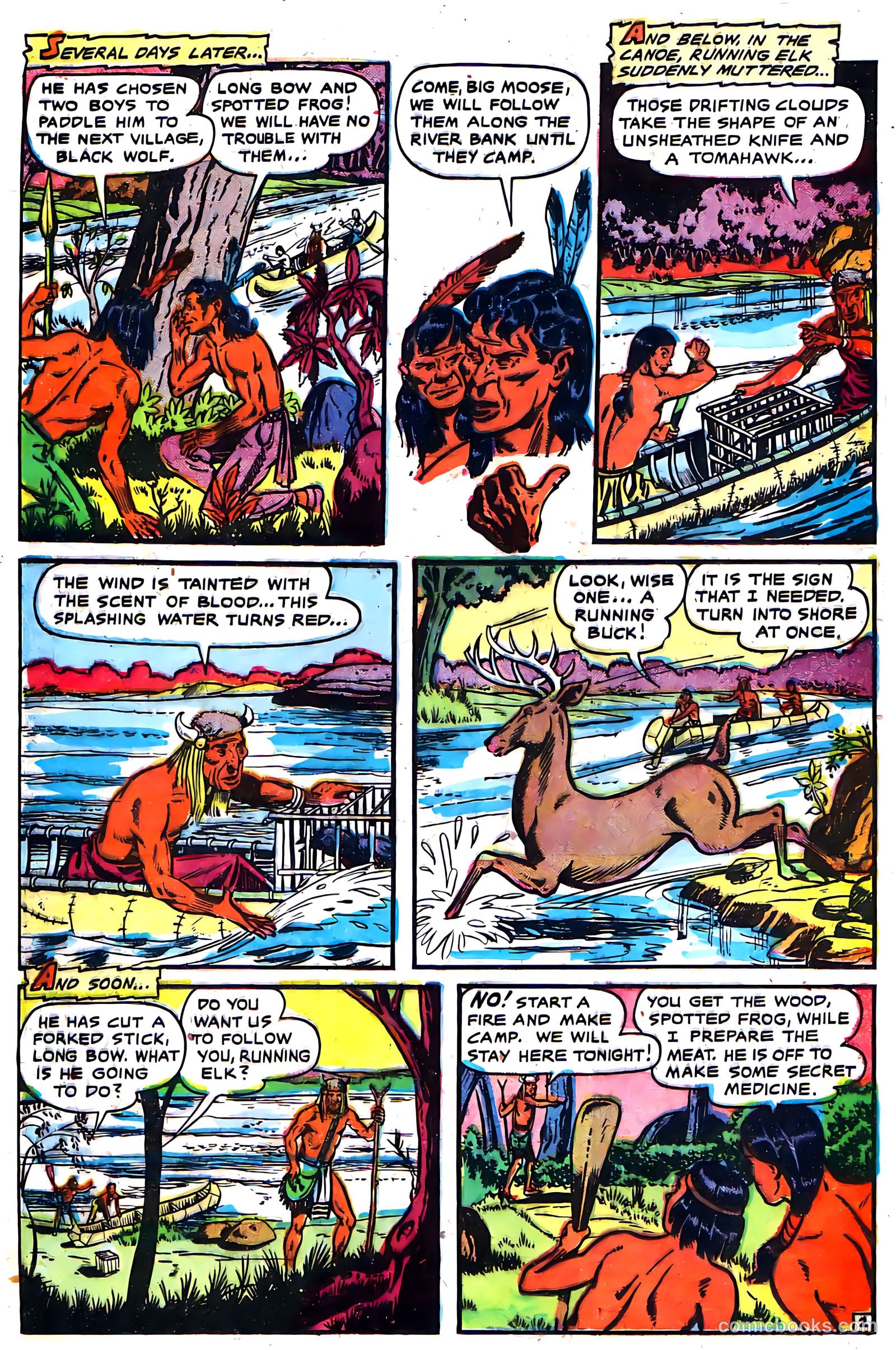 Long Bow #5 (1952) — page 21 of 36