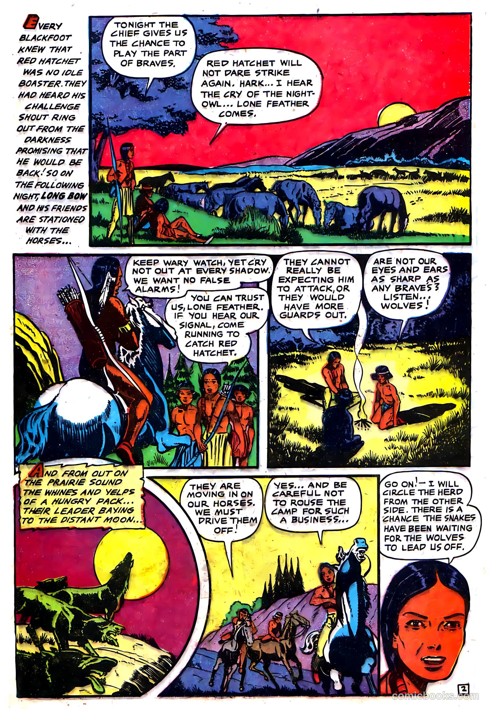 Long Bow #5 (1952) — page 25 of 36