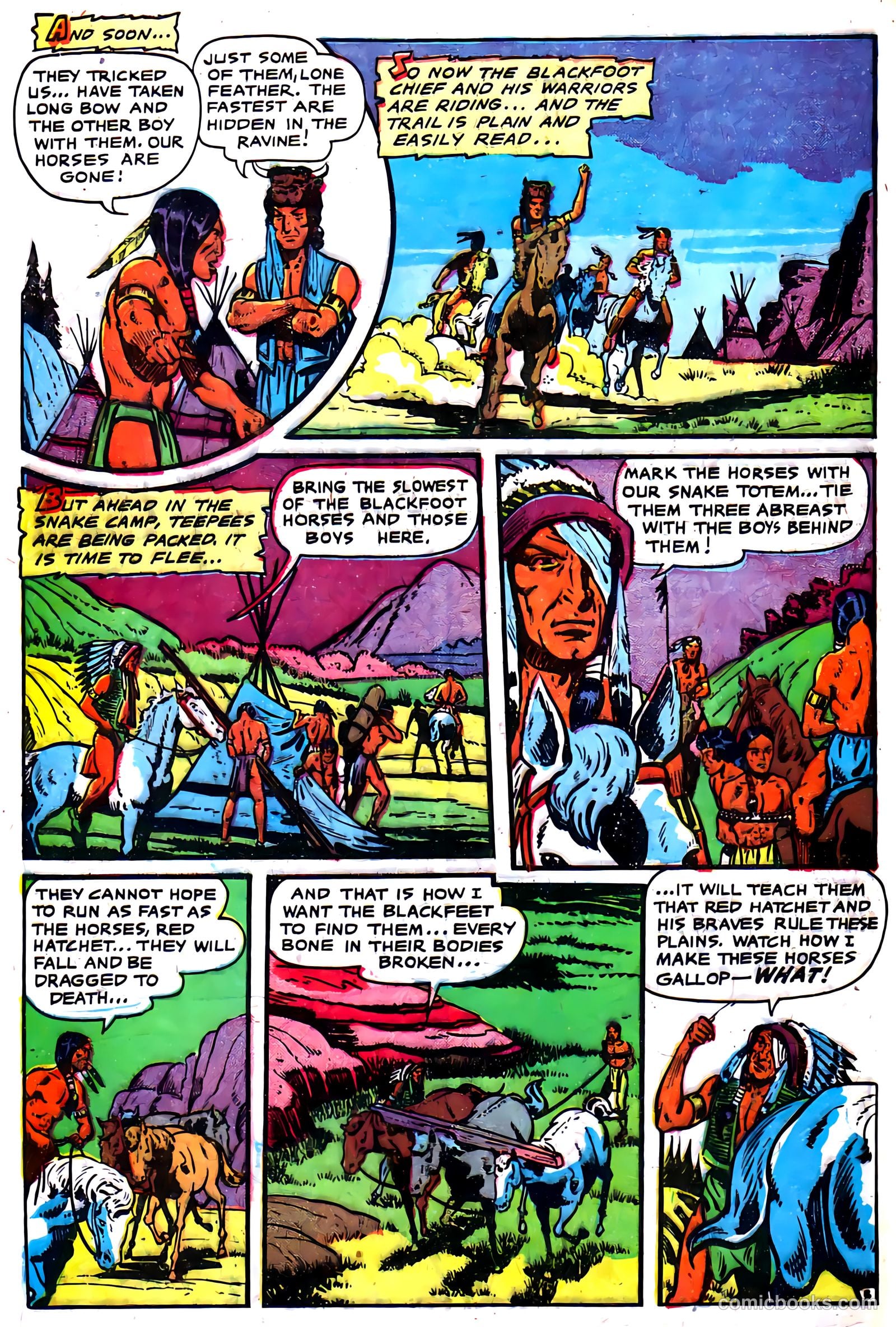 Long Bow #5 (1952) — page 28 of 36