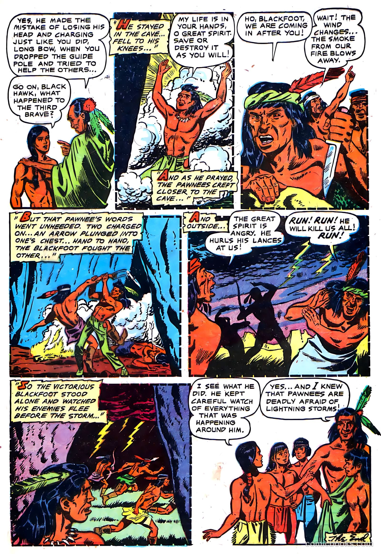 Long Bow #5 (1952) — page 33 of 36