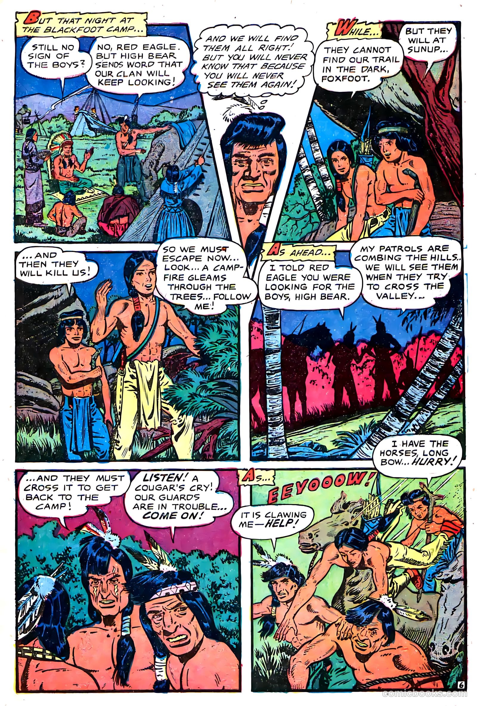 Long Bow #6 (1952) — page 9 of 36