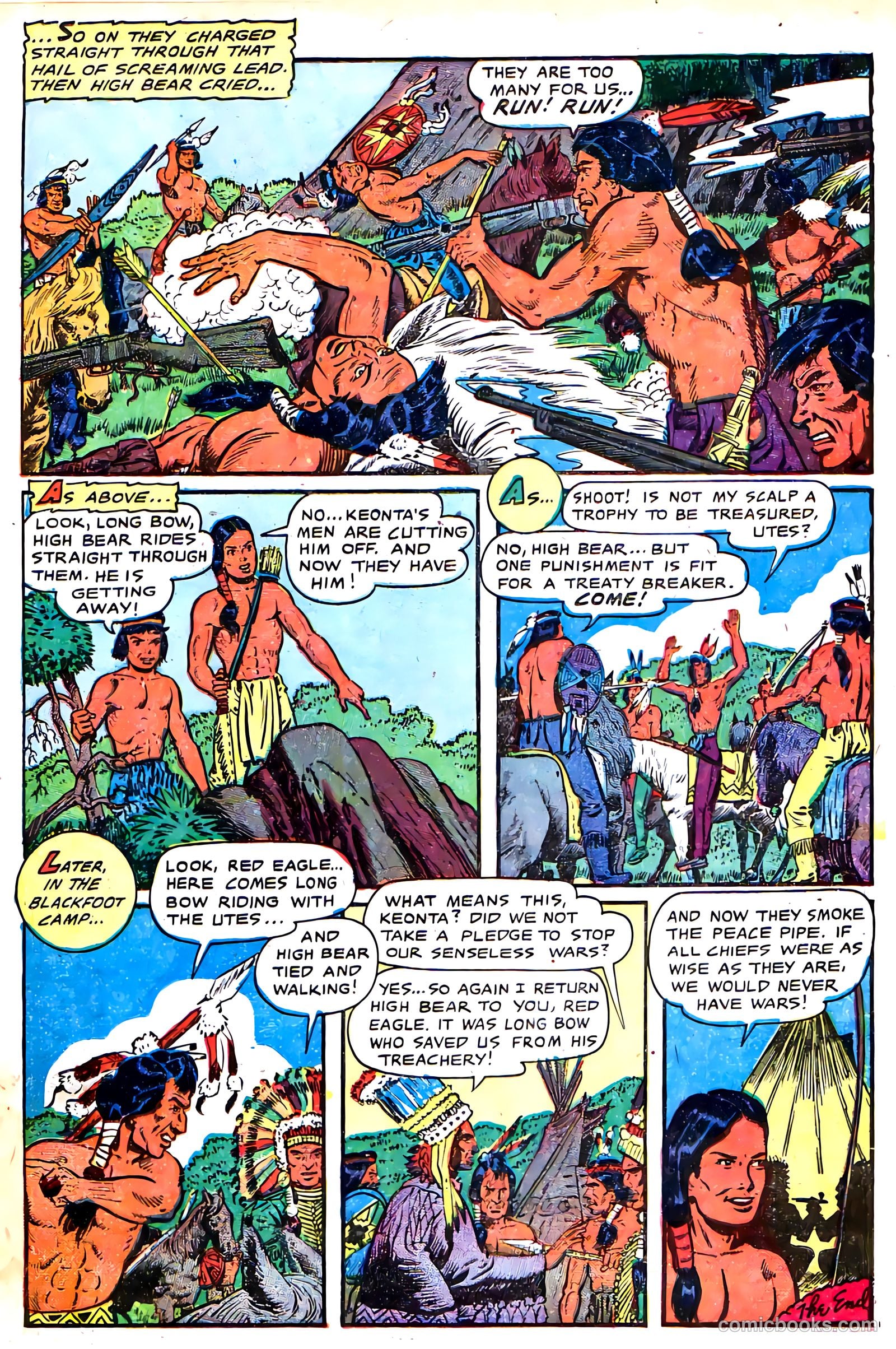 Long Bow #6 (1952) — page 13 of 36