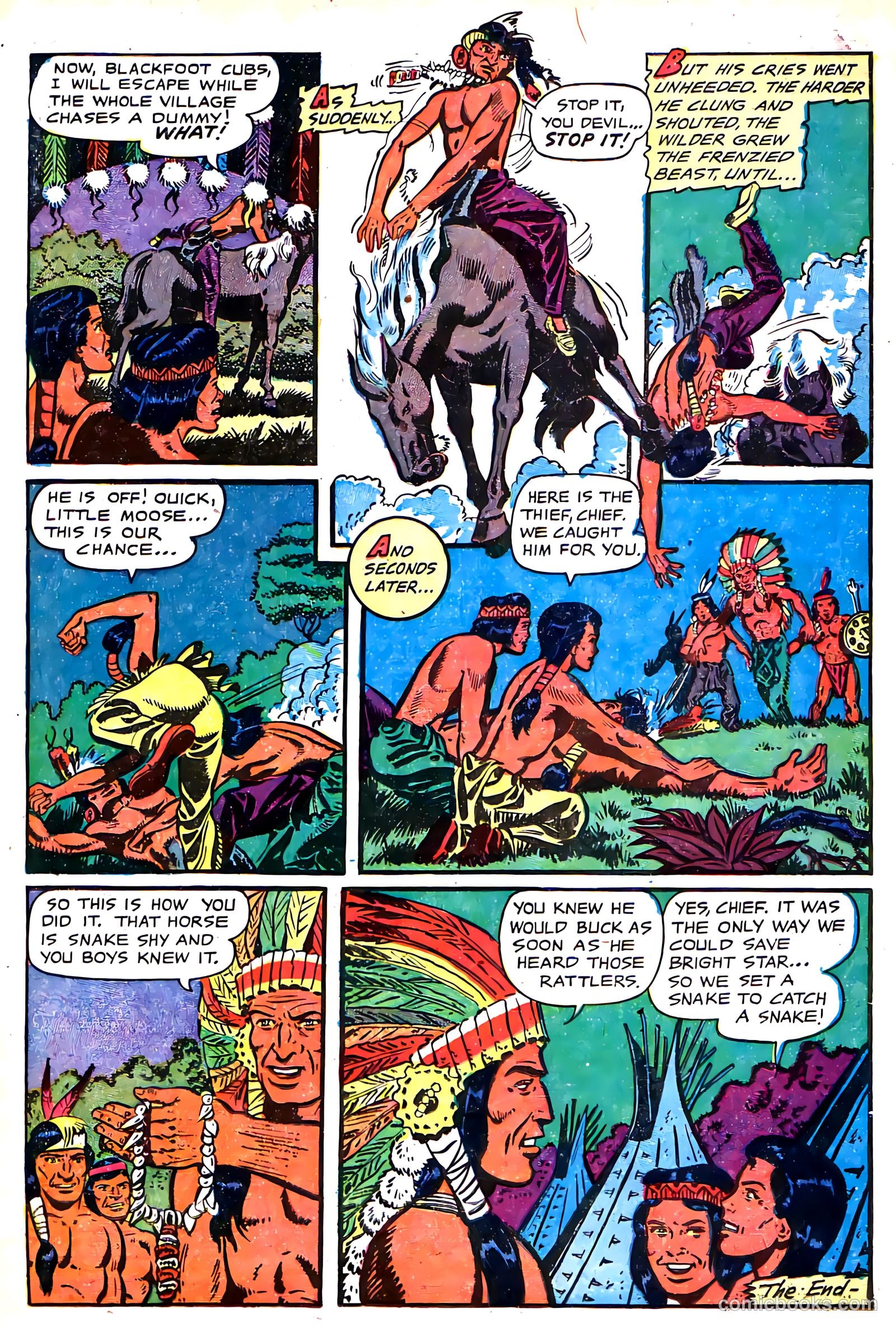 Long Bow #6 (1952) — page 17 of 36