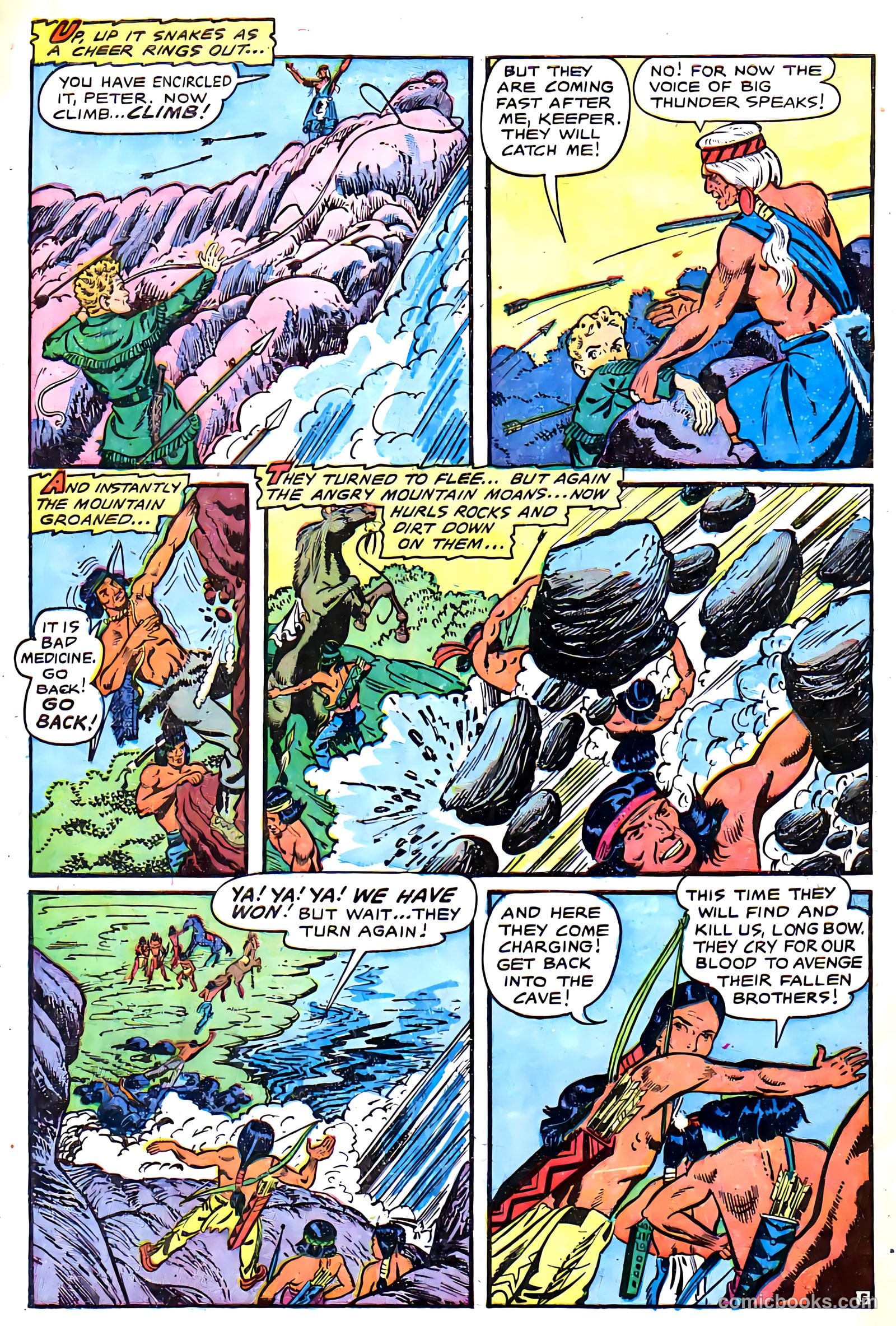 Long Bow #6 (1952) — page 28 of 36