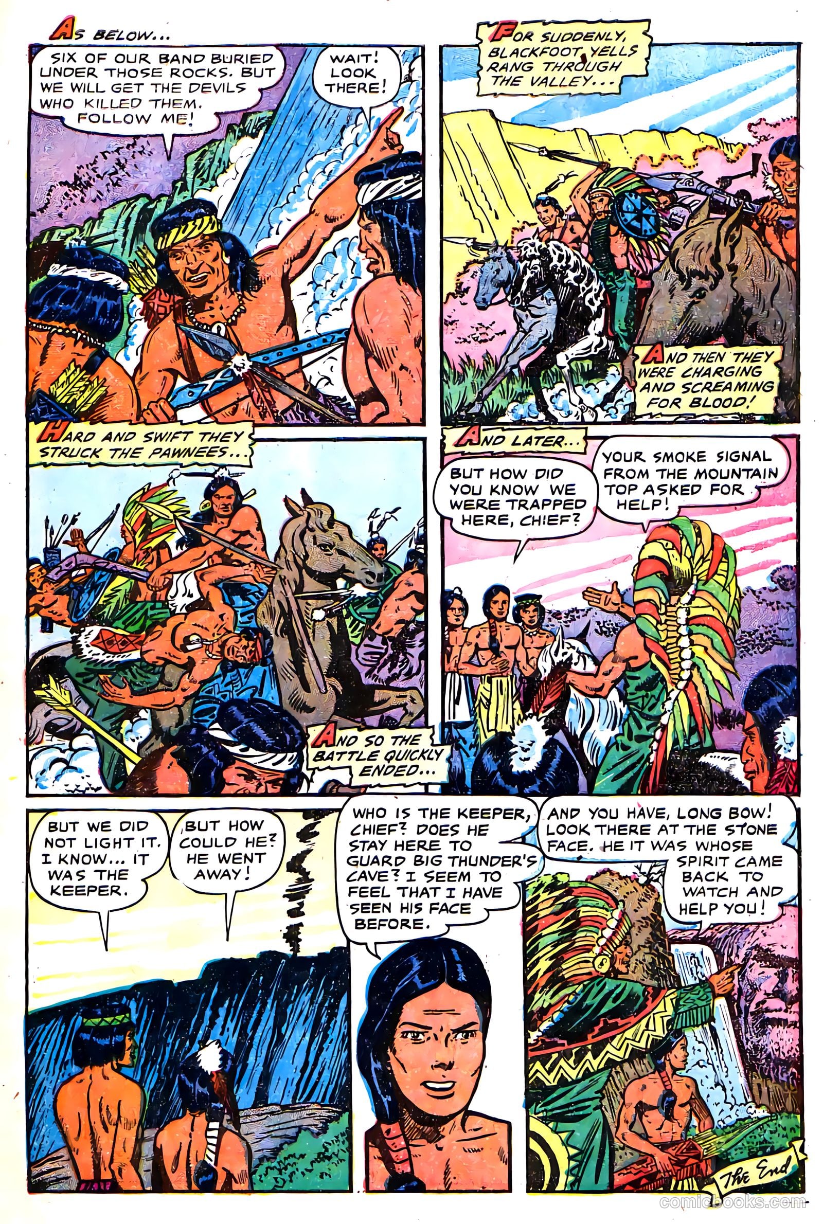 Long Bow #6 (1952) — page 29 of 36
