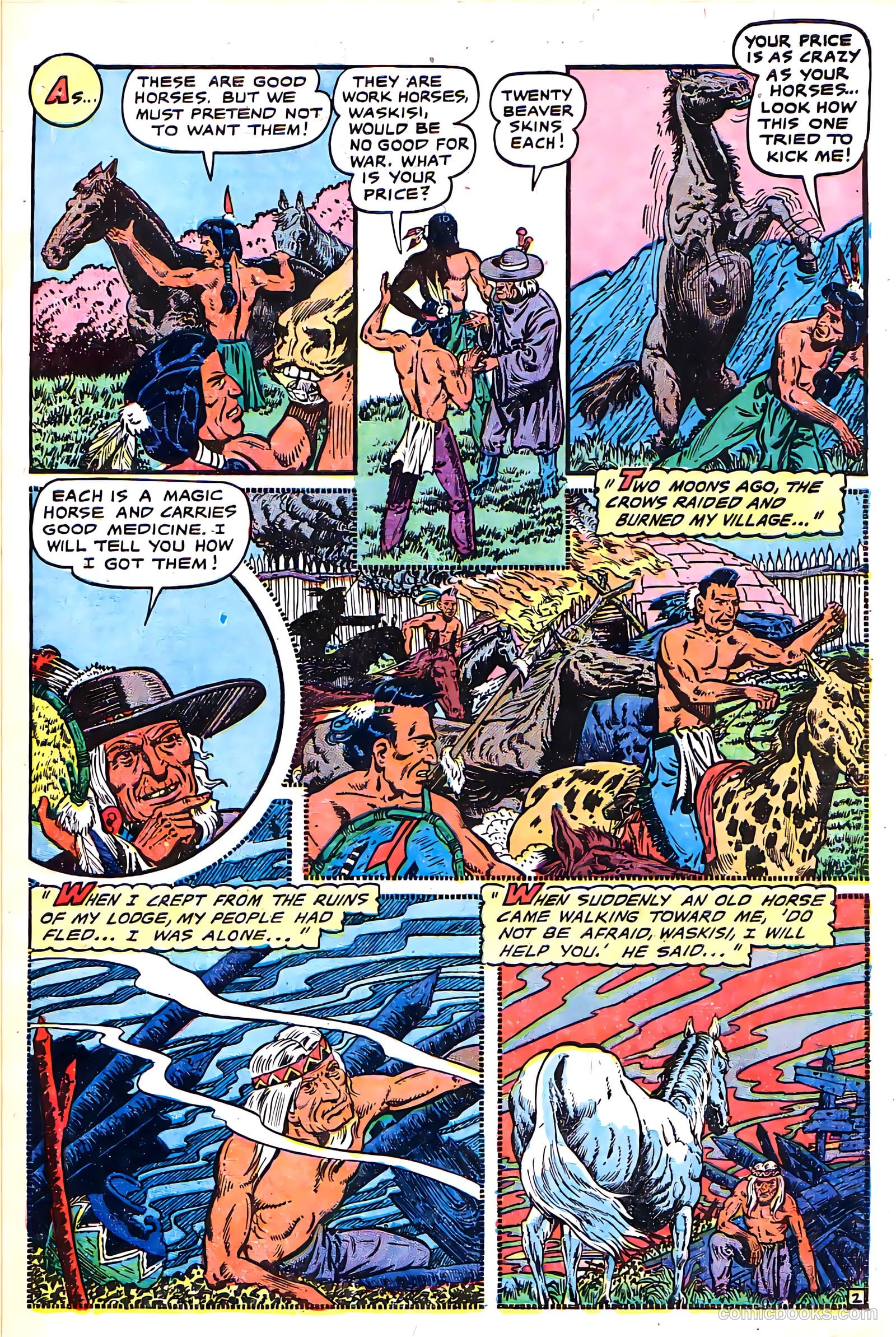Long Bow #6 (1952) — page 31 of 36