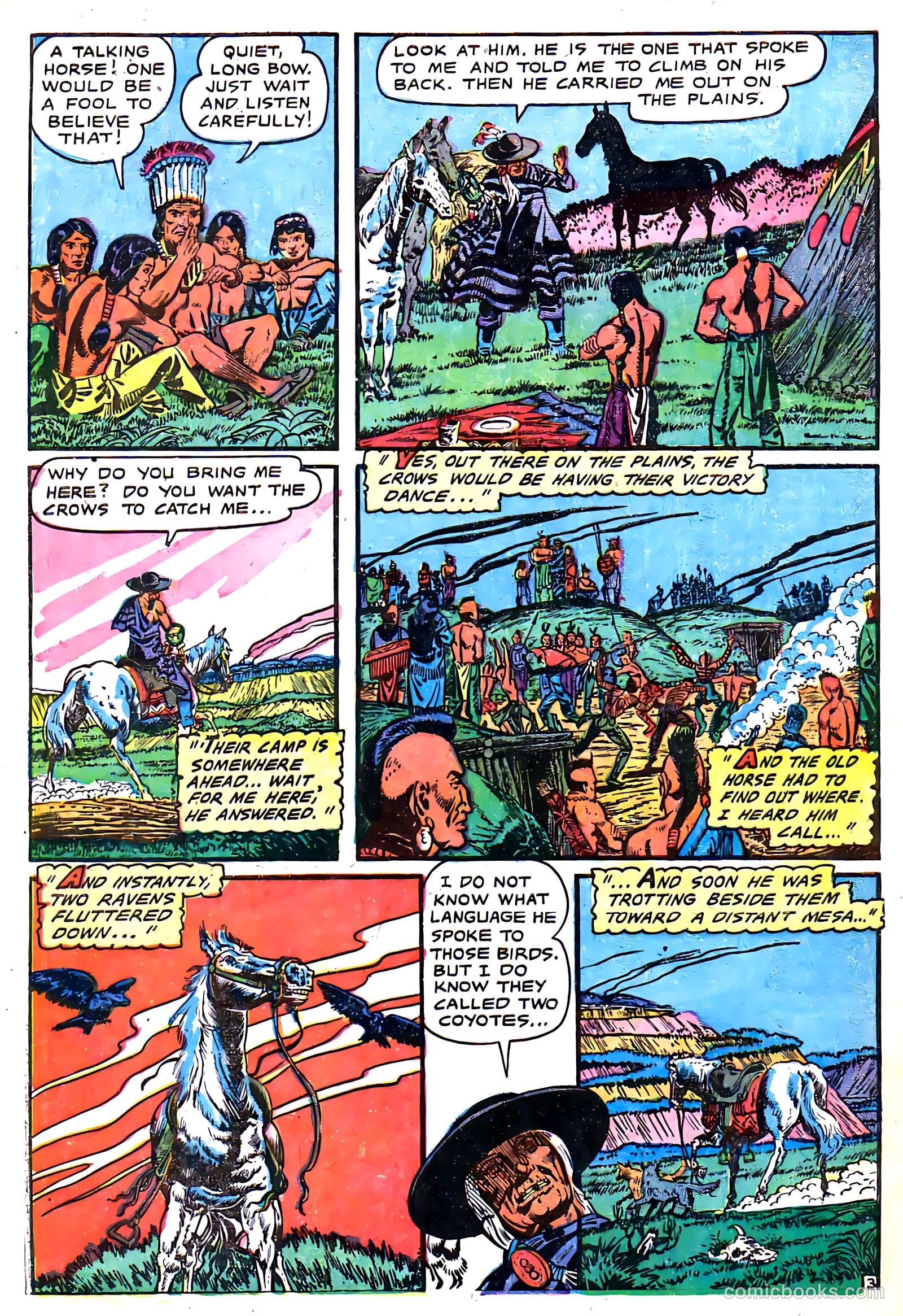 Long Bow #6 (1952) — page 32 of 36