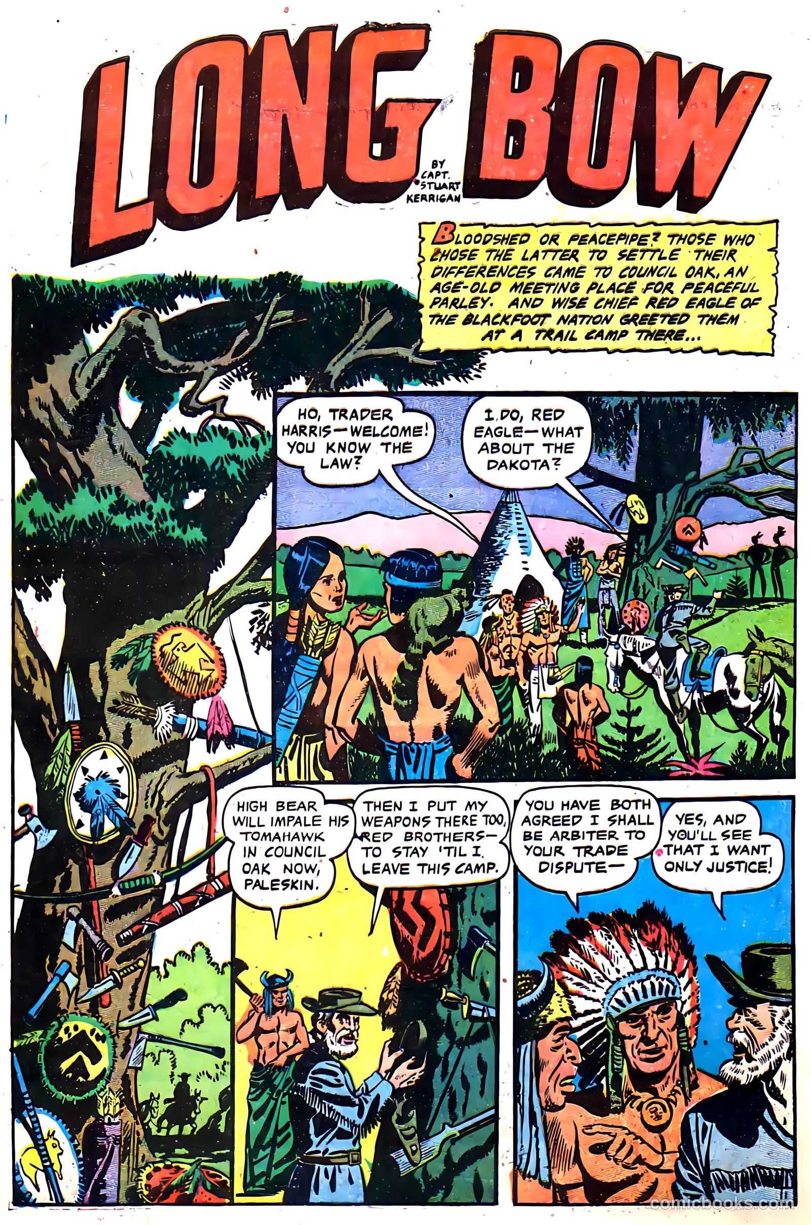 Long Bow #7 (1952) — page 4 of 36