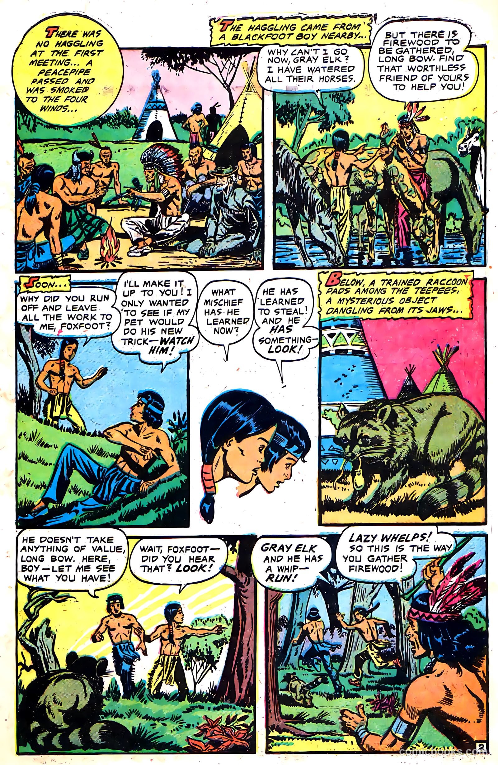 Long Bow #7 (1952) — page 5 of 36