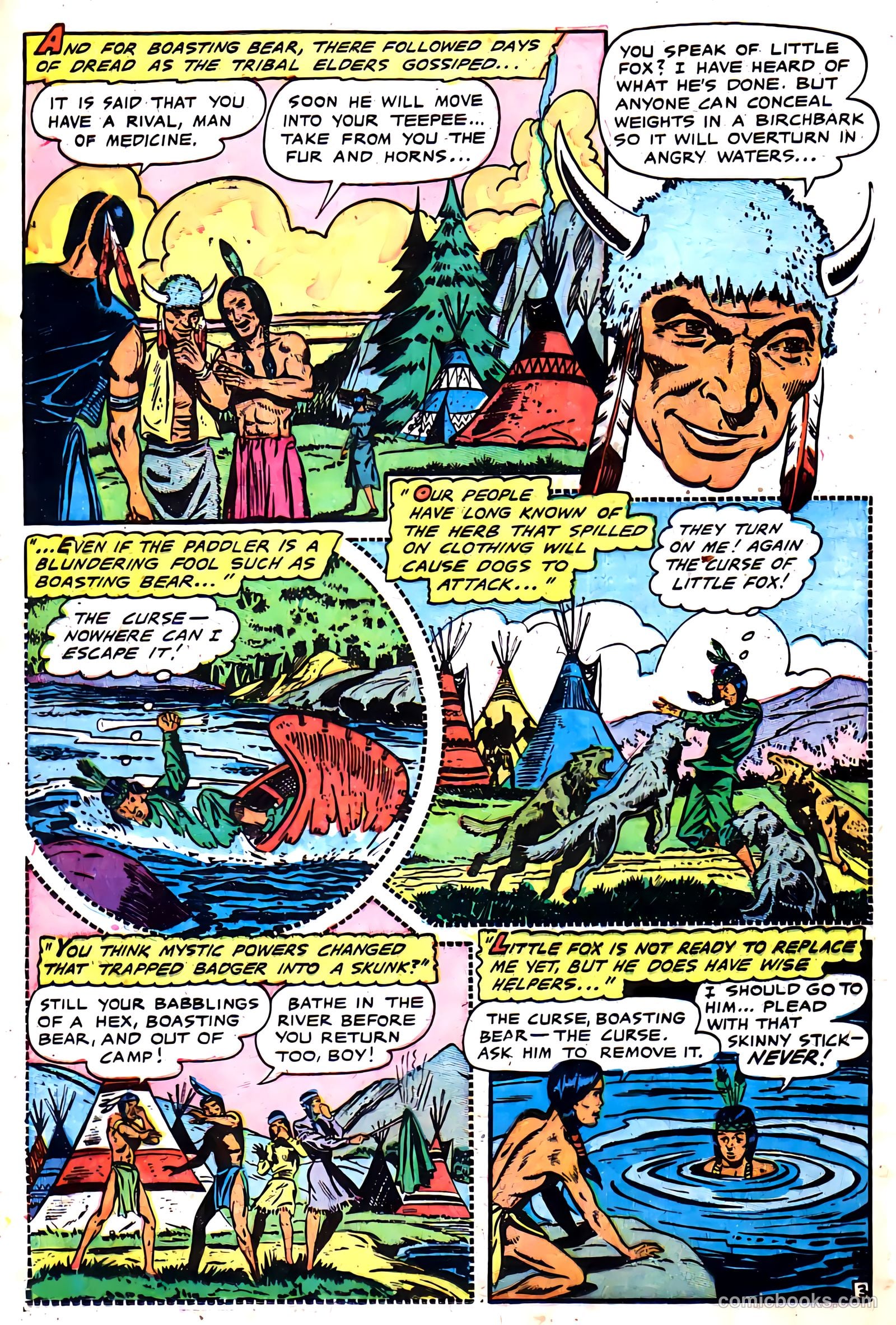 Long Bow #7 (1952) — page 16 of 36