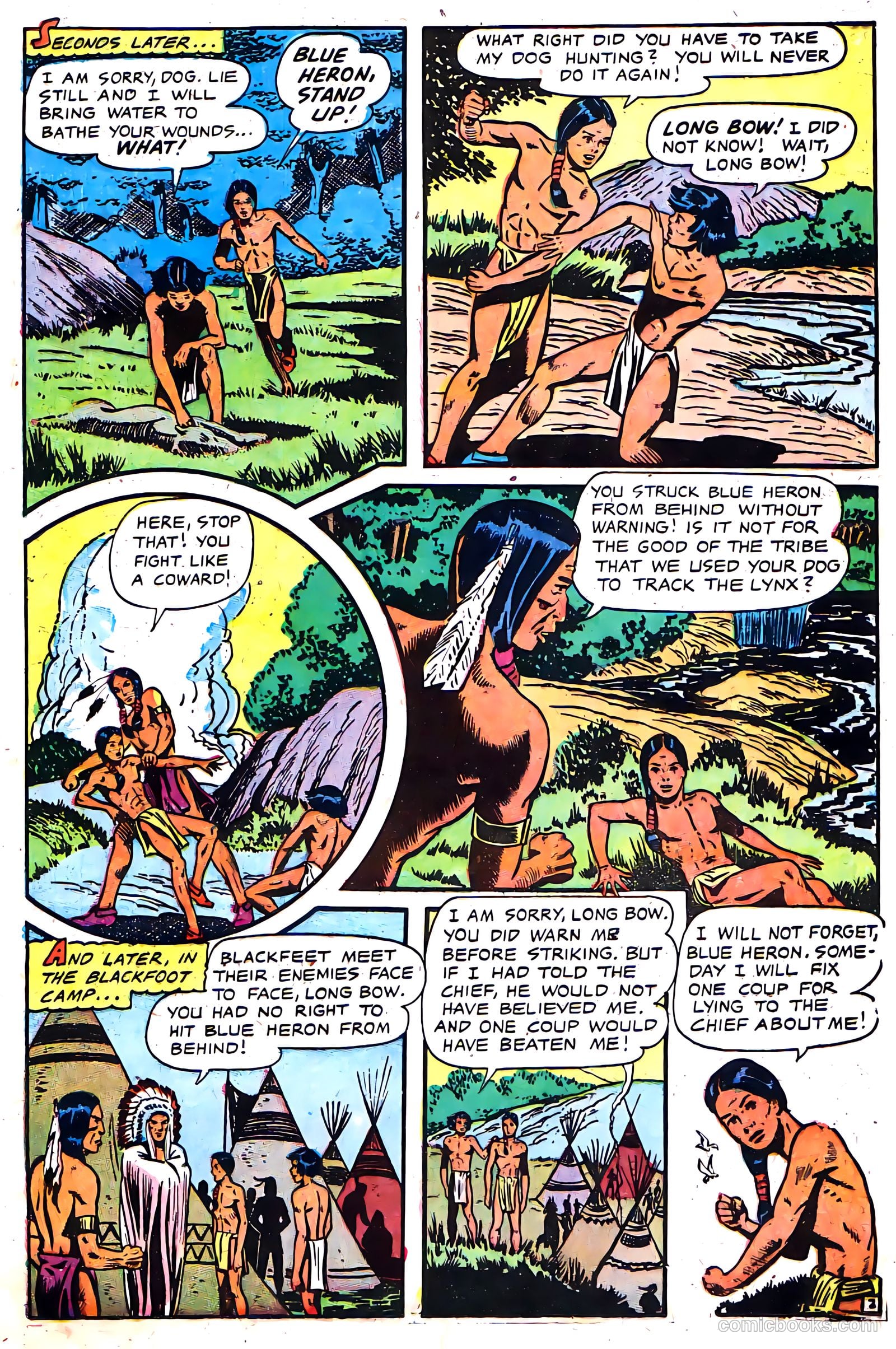 Long Bow #7 (1952) — page 21 of 36