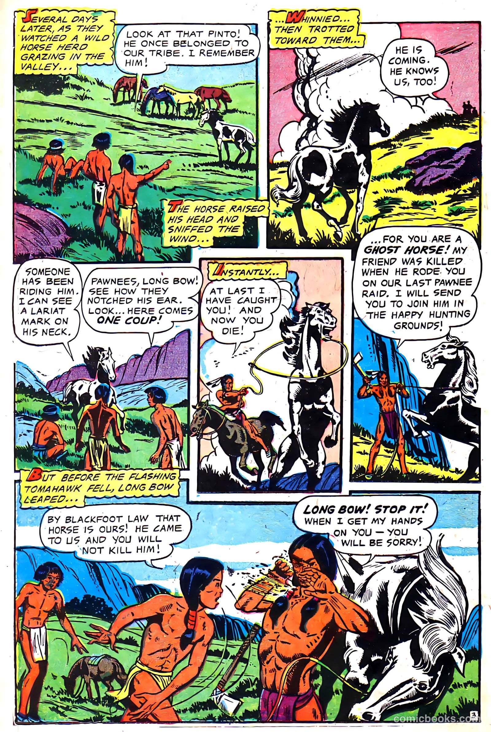 Long Bow #7 (1952) — page 22 of 36