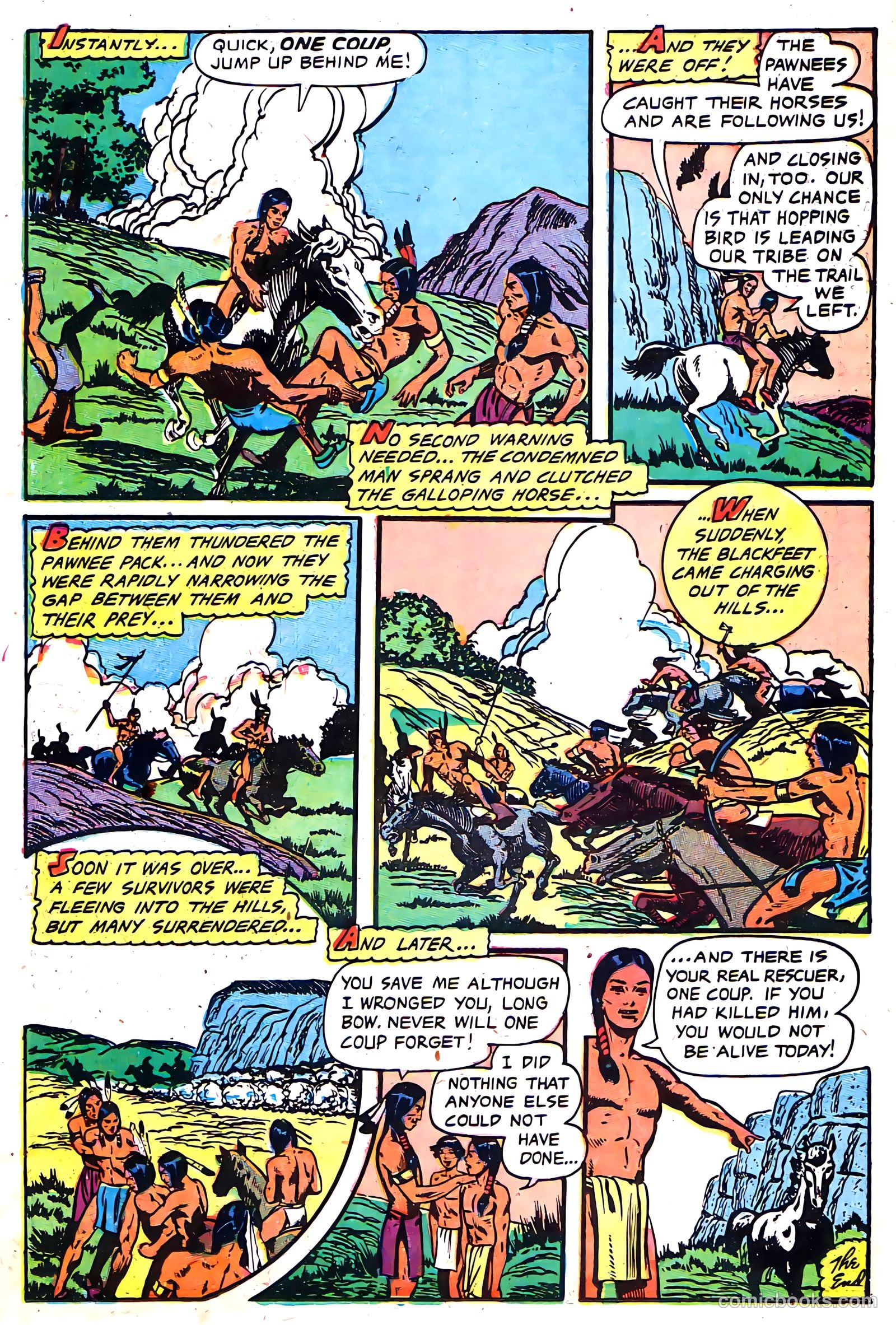 Long Bow #7 (1952) — page 25 of 36