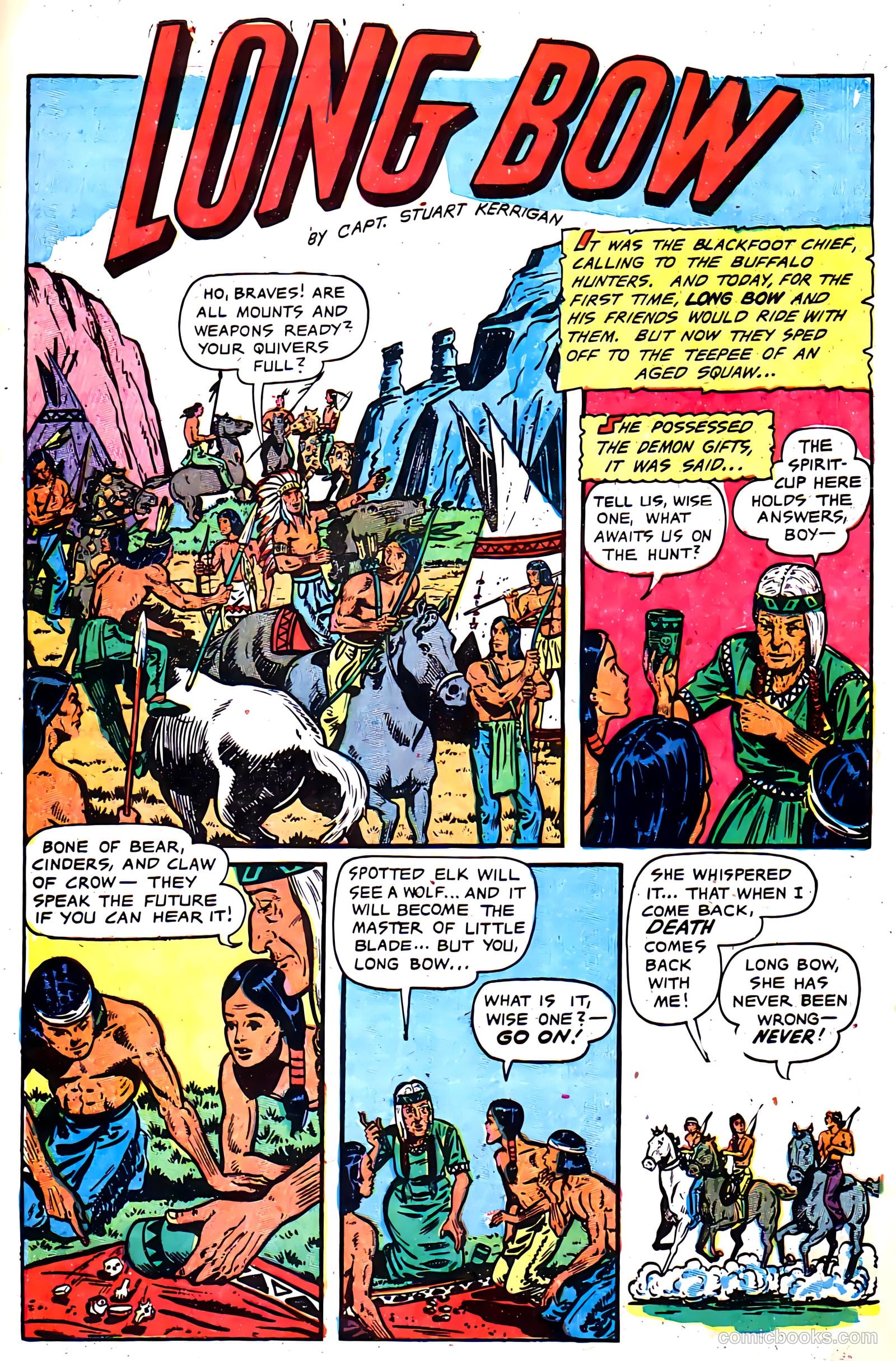 Long Bow #7 (1952) — page 28 of 36