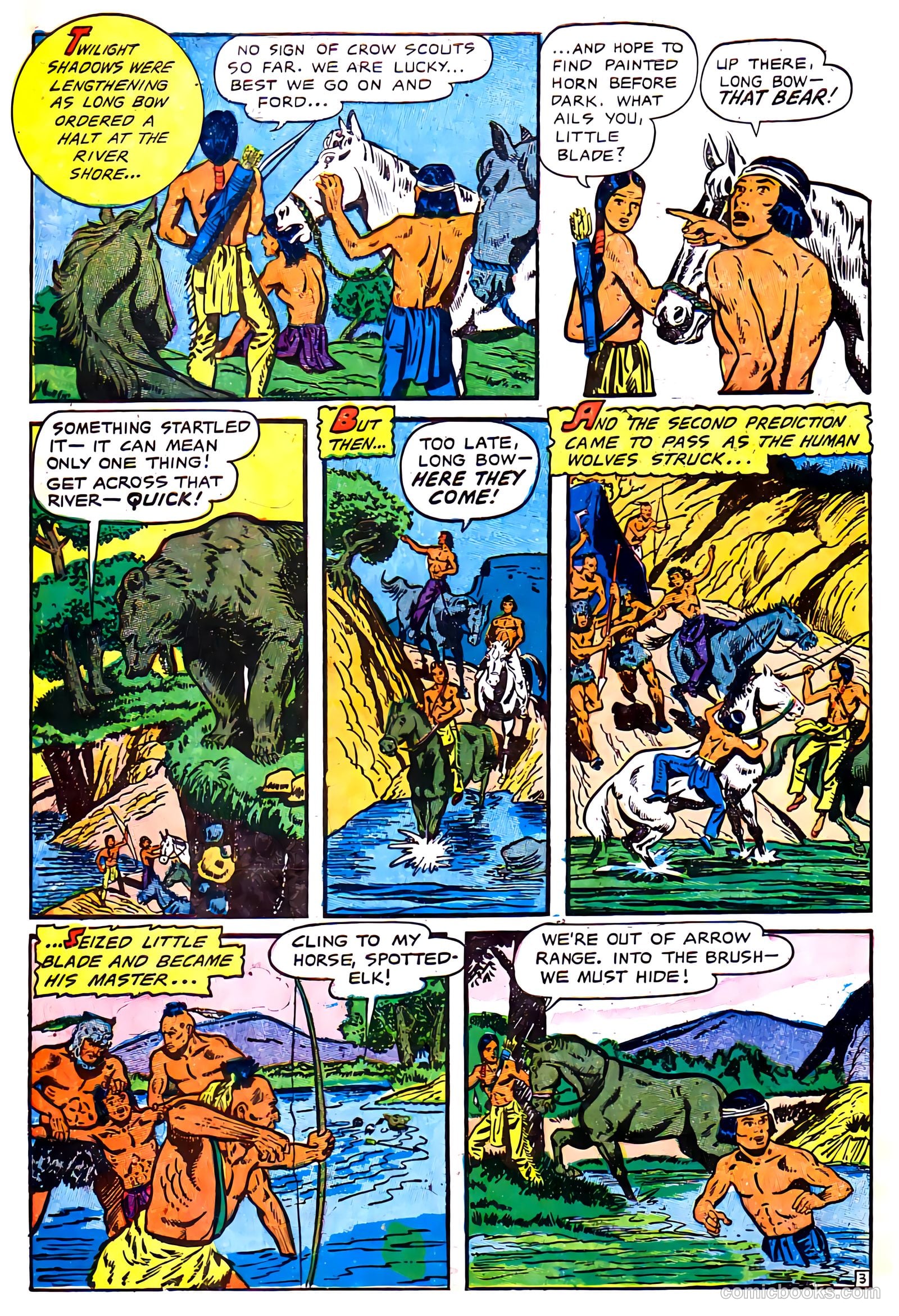 Long Bow #7 (1952) — page 30 of 36
