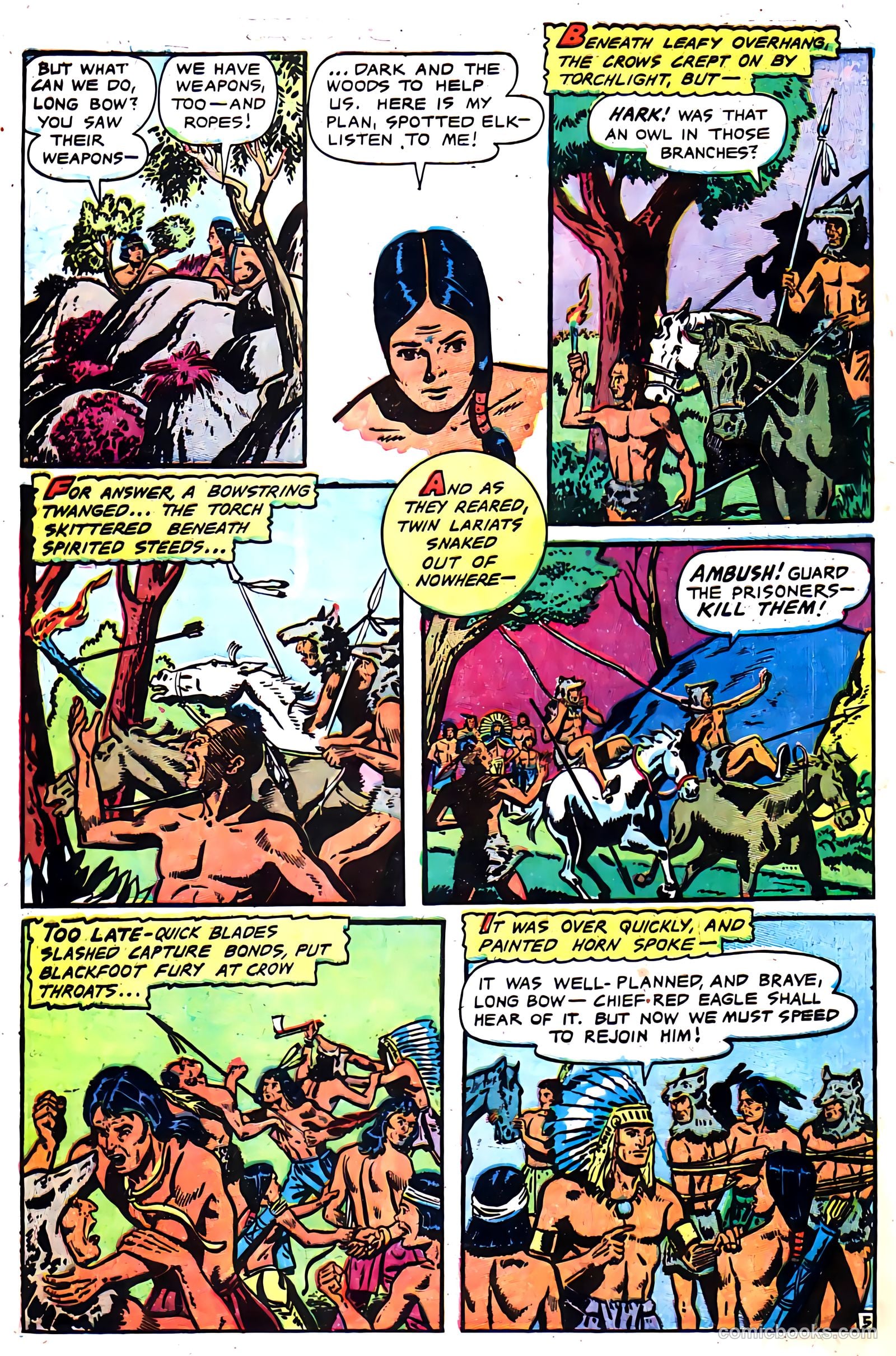Long Bow #7 (1952) — page 32 of 36