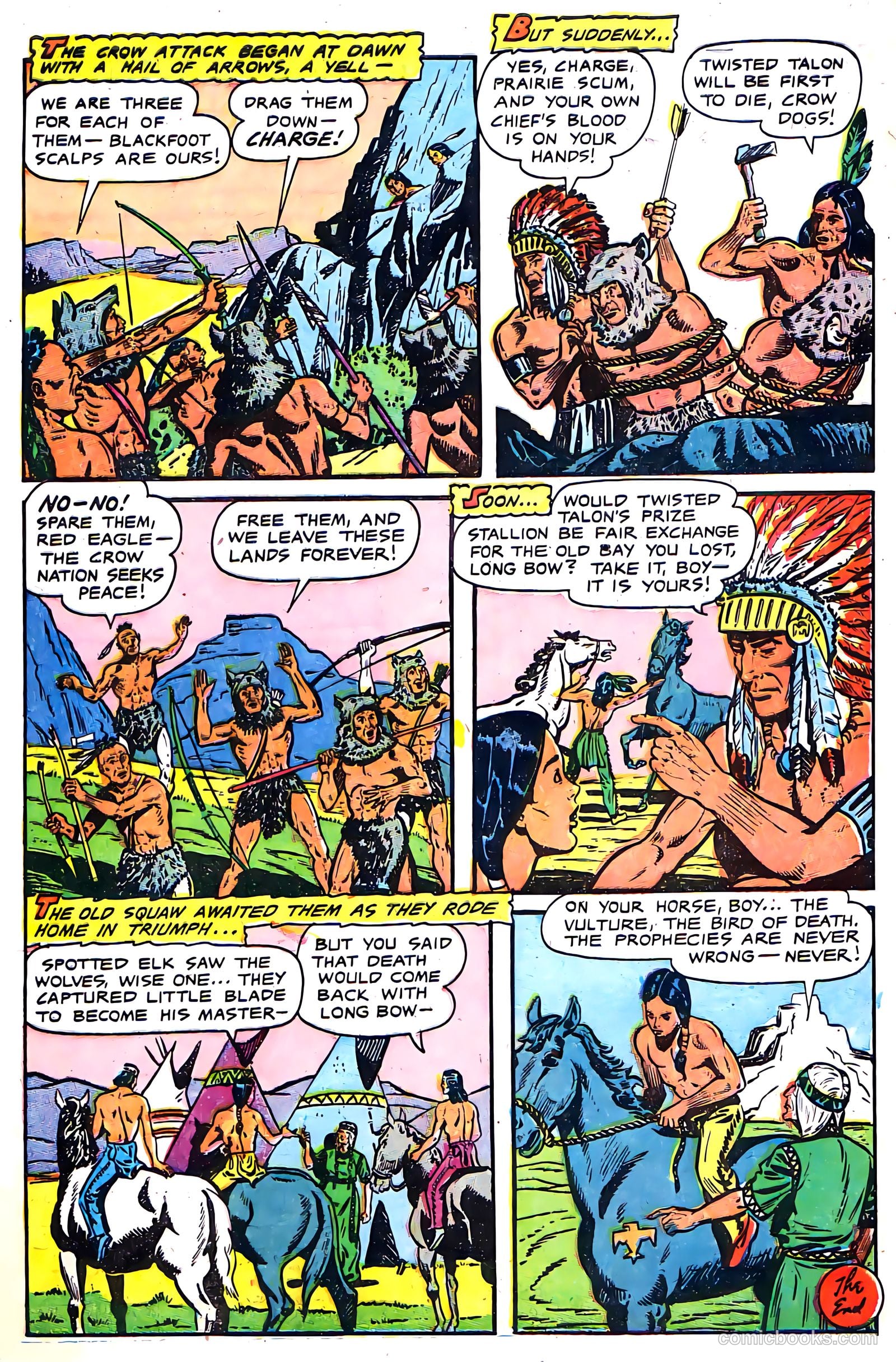 Long Bow #7 (1952) — page 33 of 36