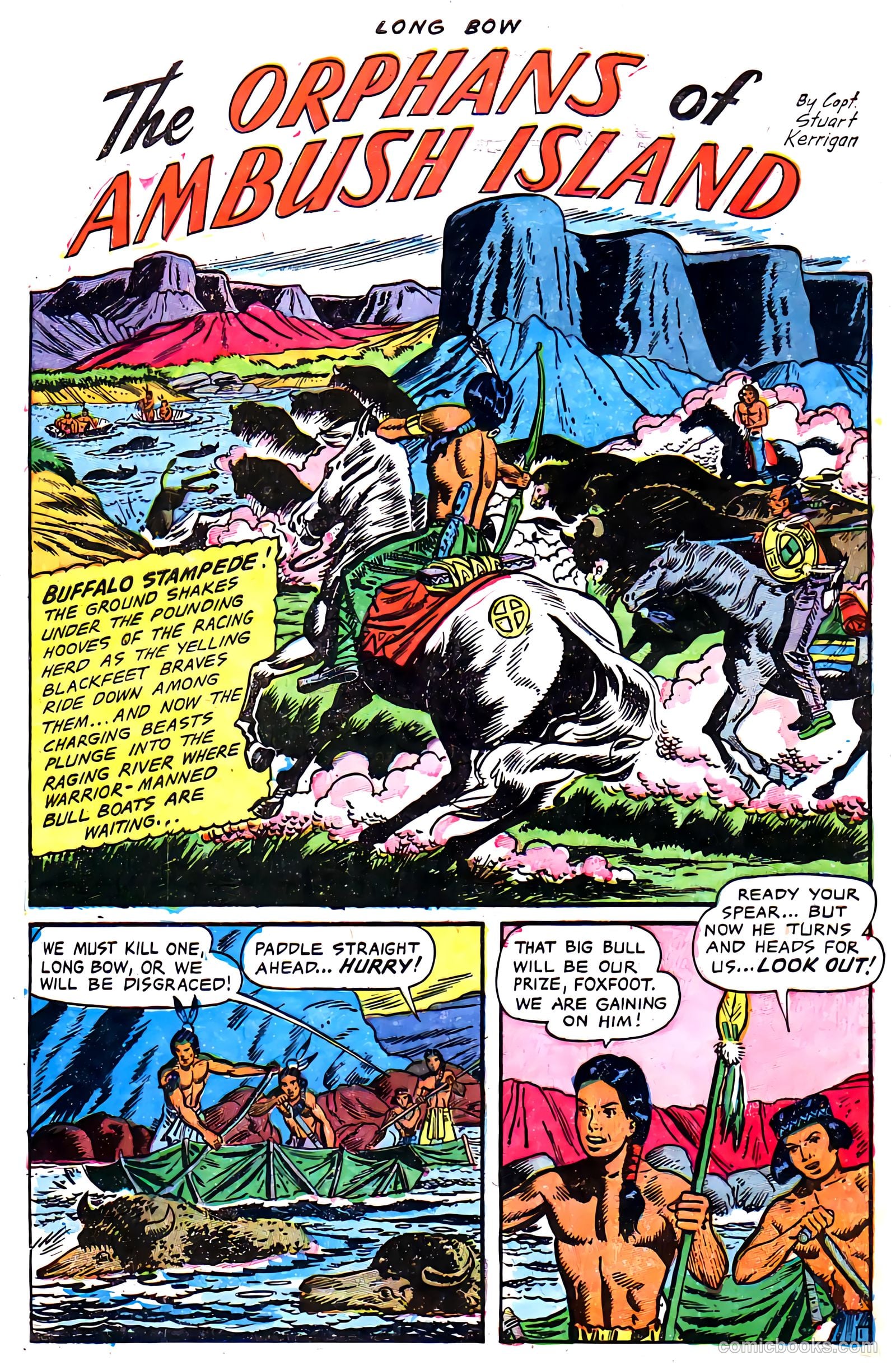 Long Bow #8 (1952) — page 4 of 36