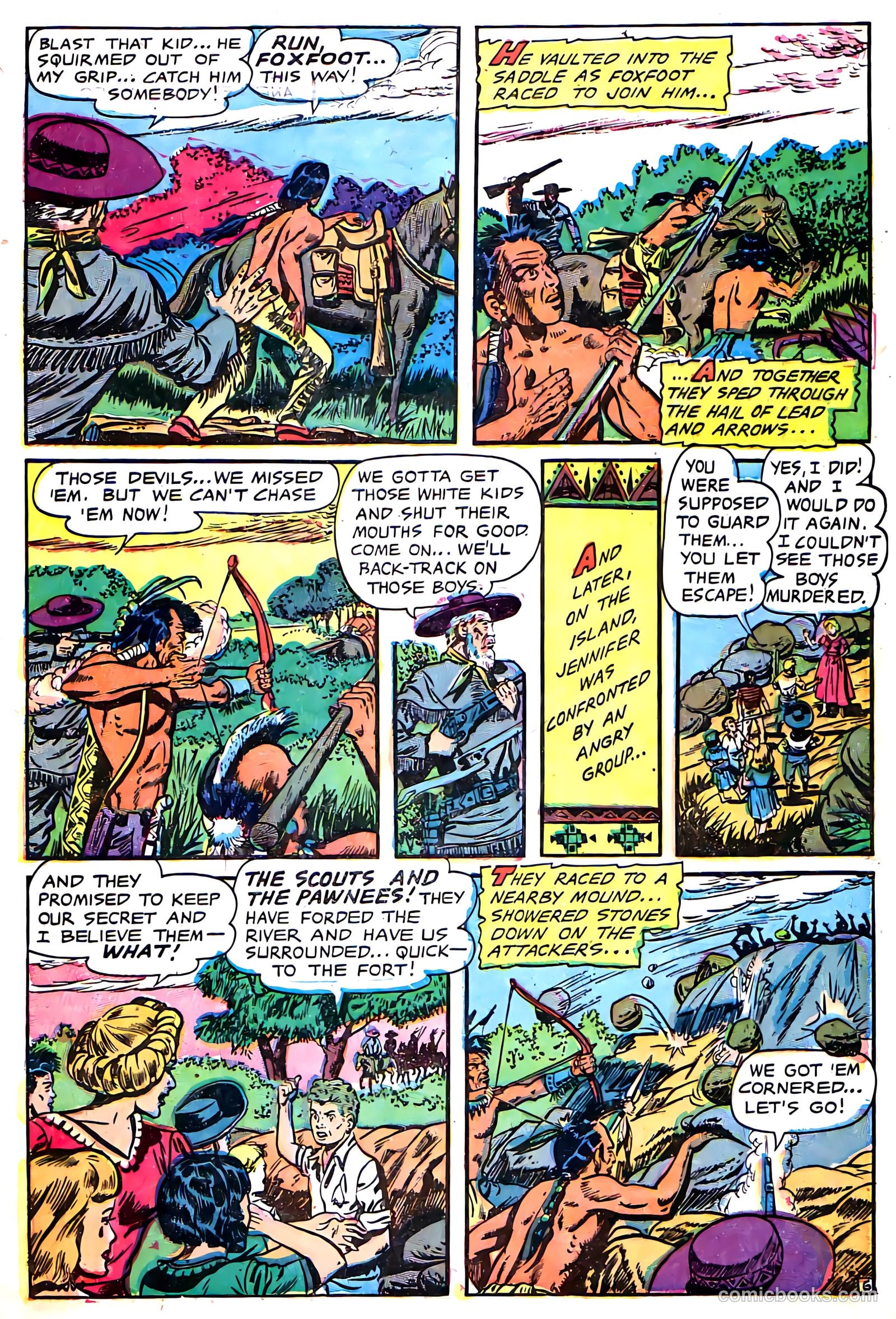 Long Bow #8 (1952) — page 9 of 36