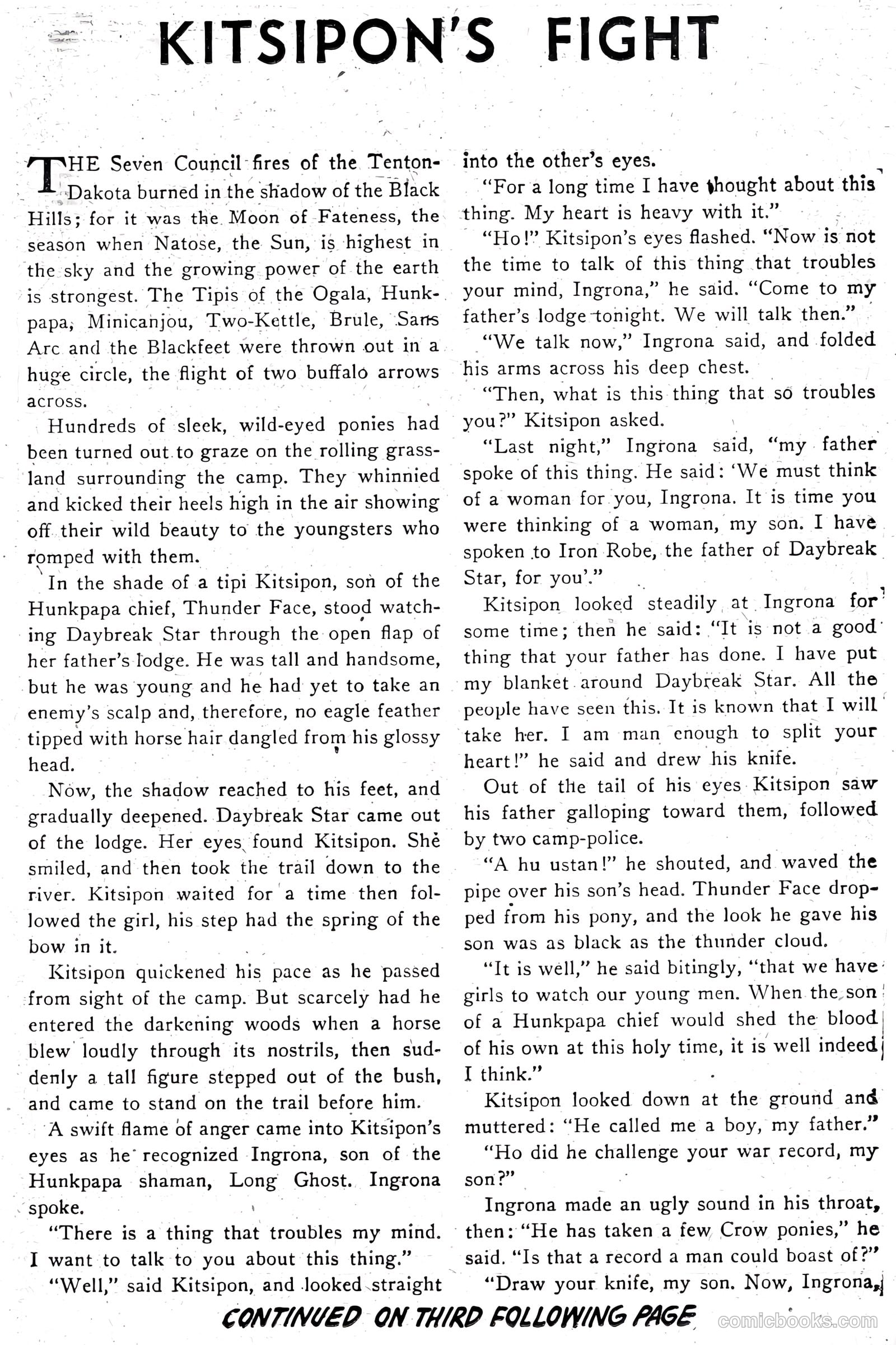 Long Bow #8 (1952) — page 17 of 36