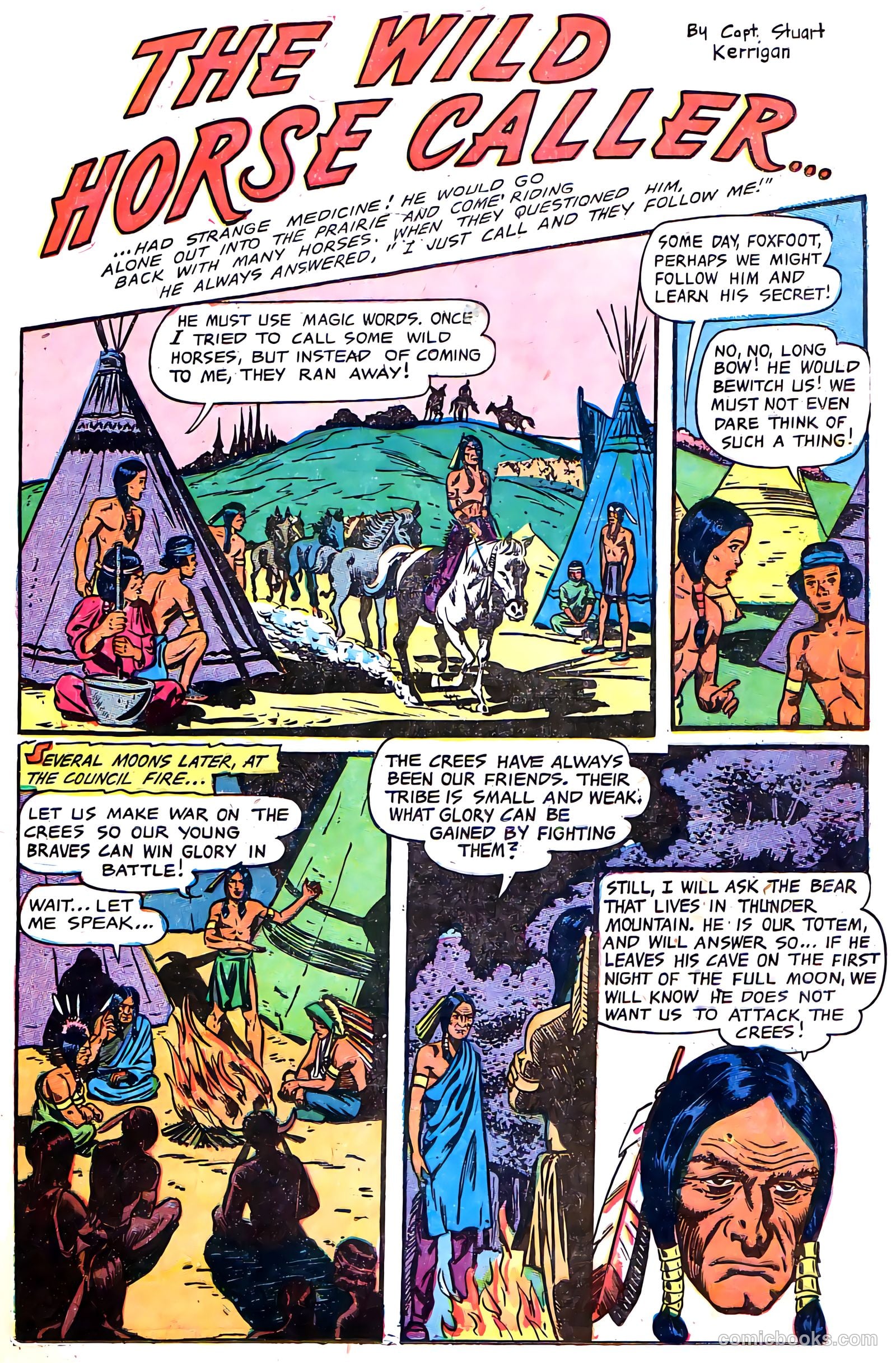 Long Bow #8 (1952) — page 21 of 36