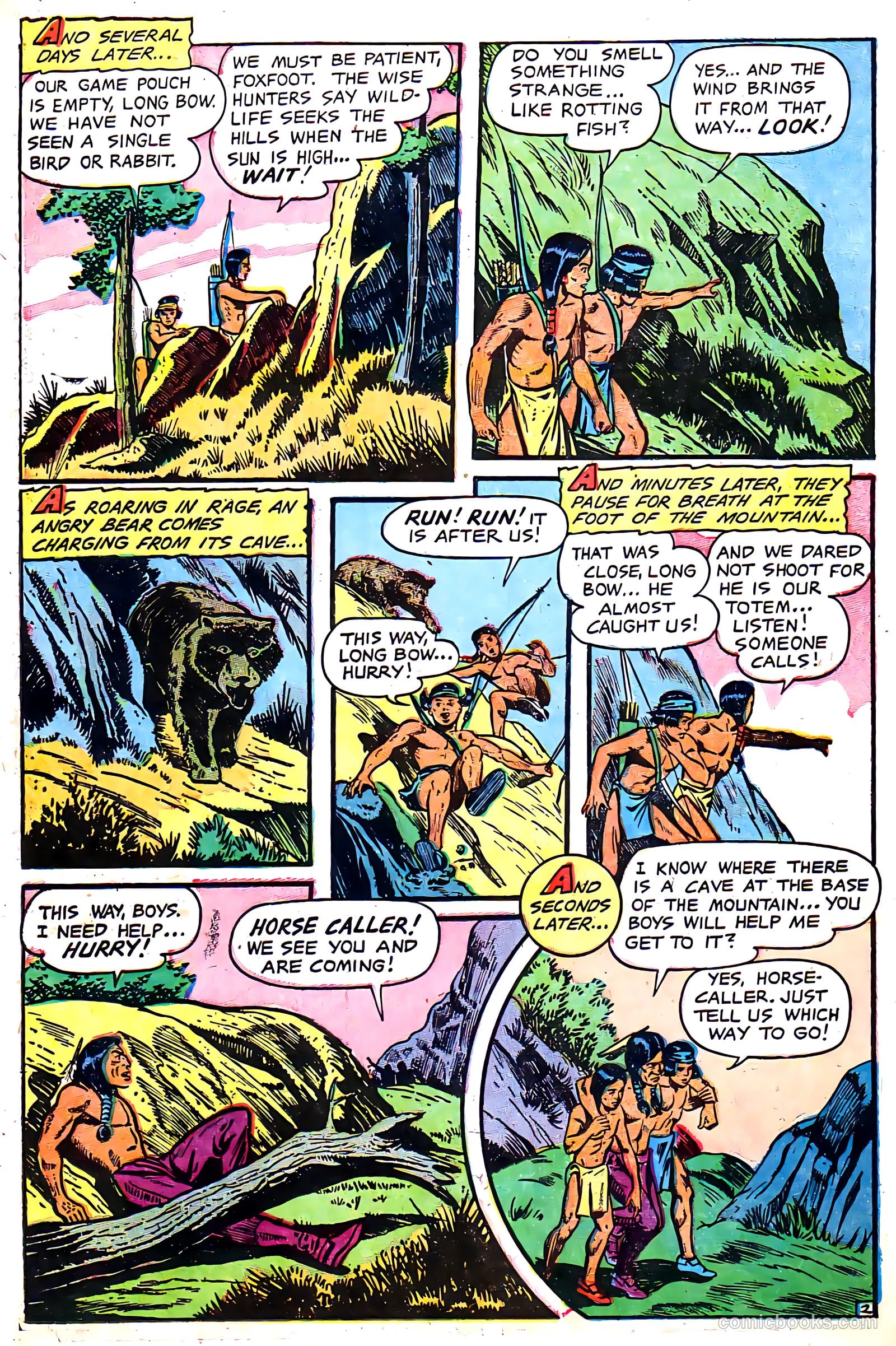 Long Bow #8 (1952) — page 22 of 36