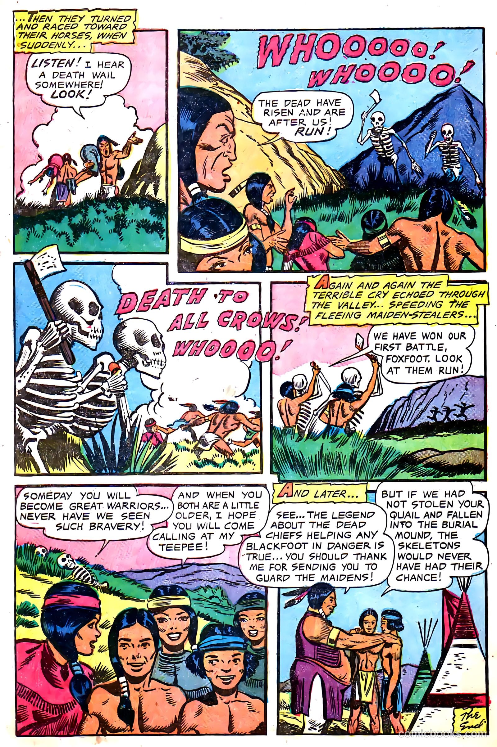 Long Bow #8 (1952) — page 28 of 36
