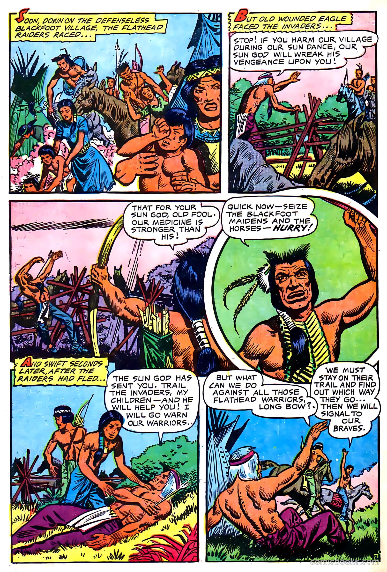 Long Bow #8 (1952) — page 30 of 36