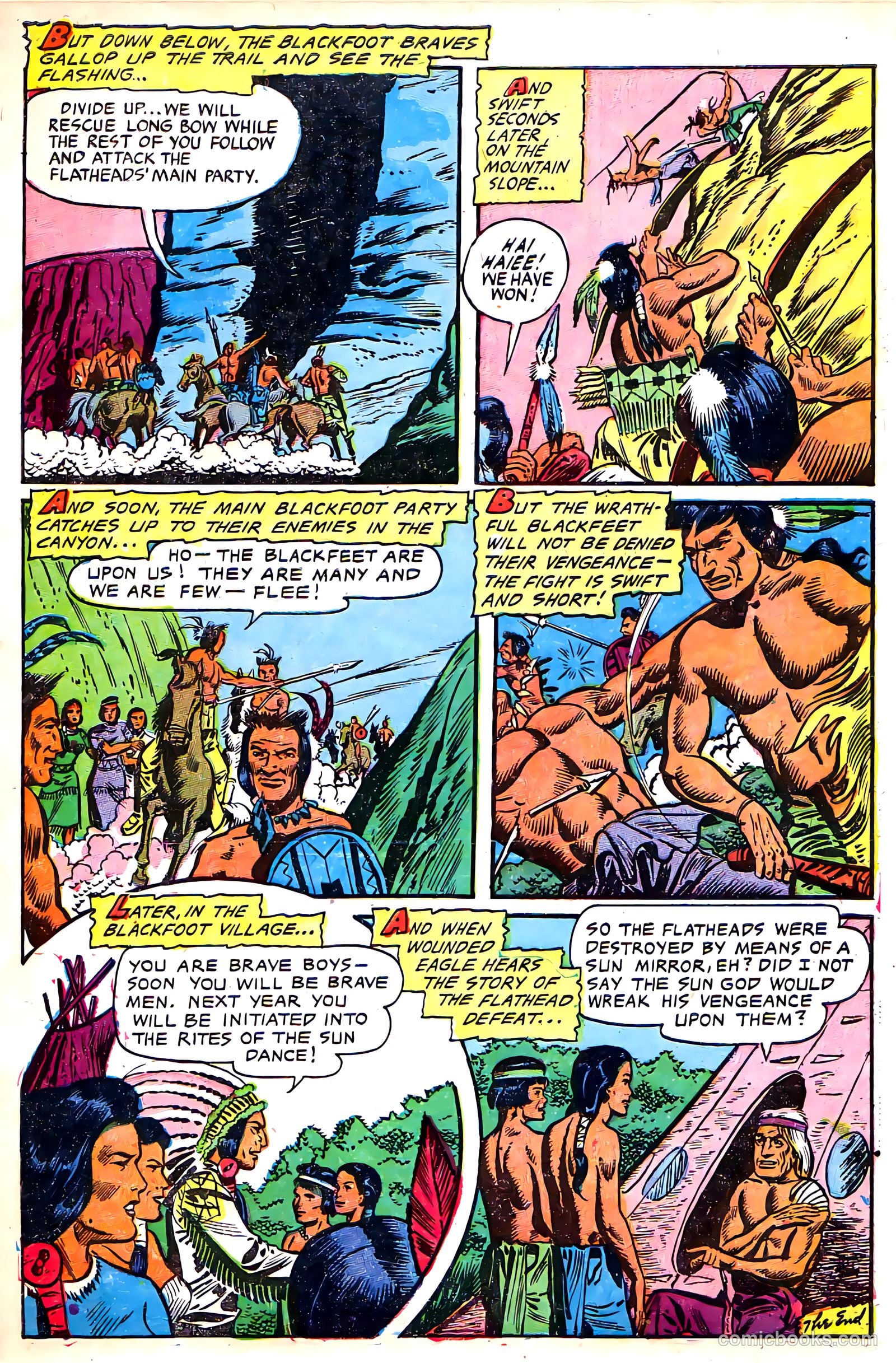 Long Bow #8 (1952) — page 33 of 36