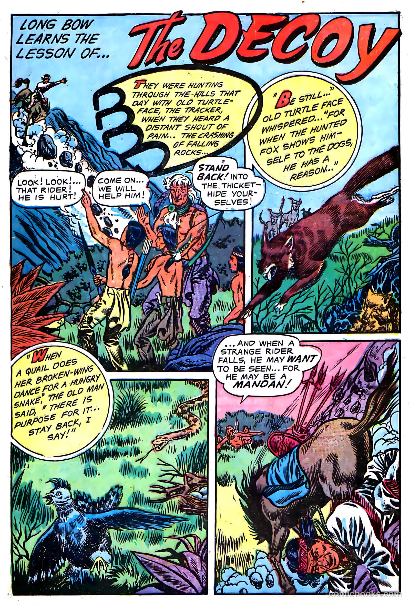 Long Bow #9 (1952) — page 28 of 34