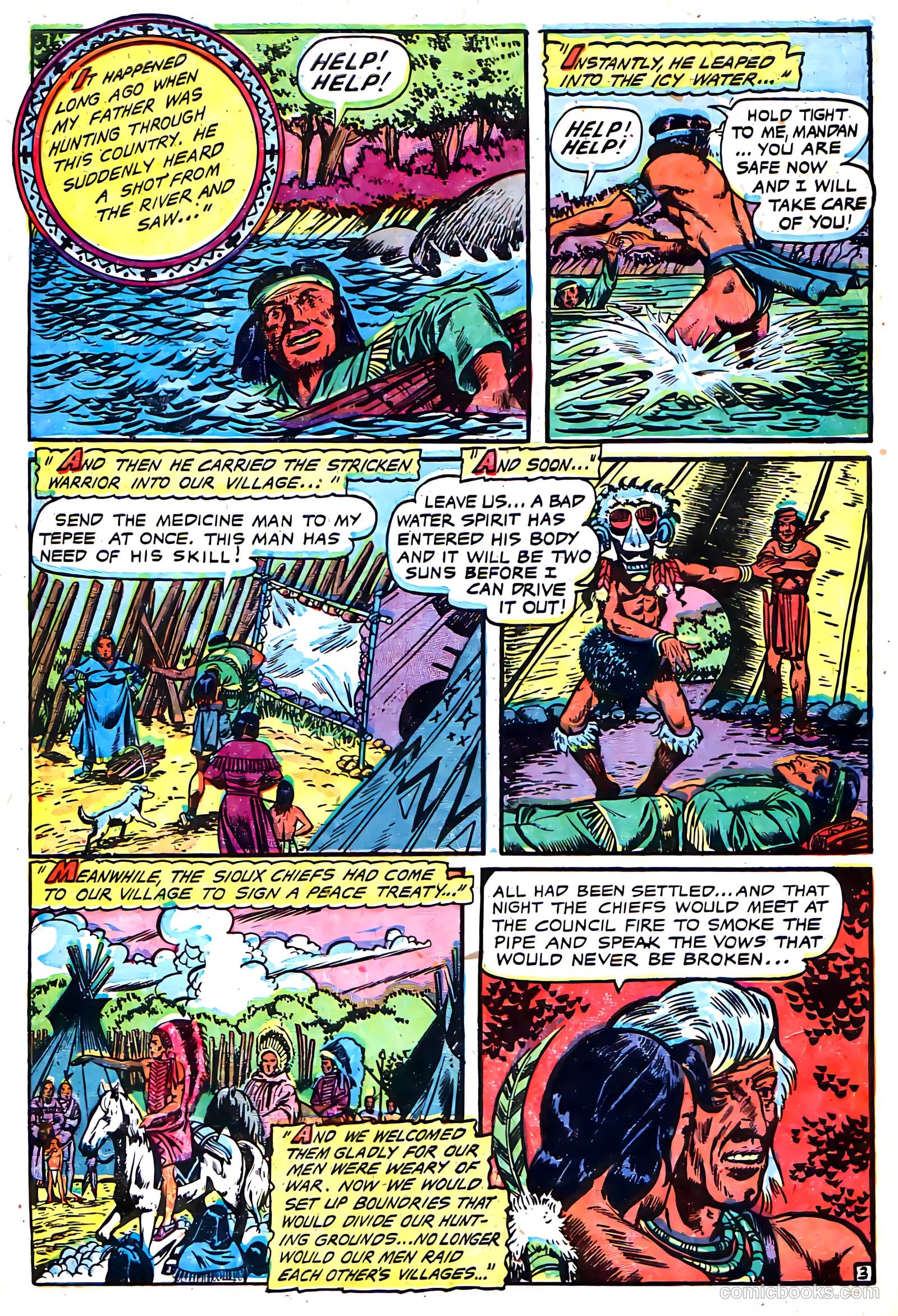 Long Bow #9 (1952) — page 30 of 34