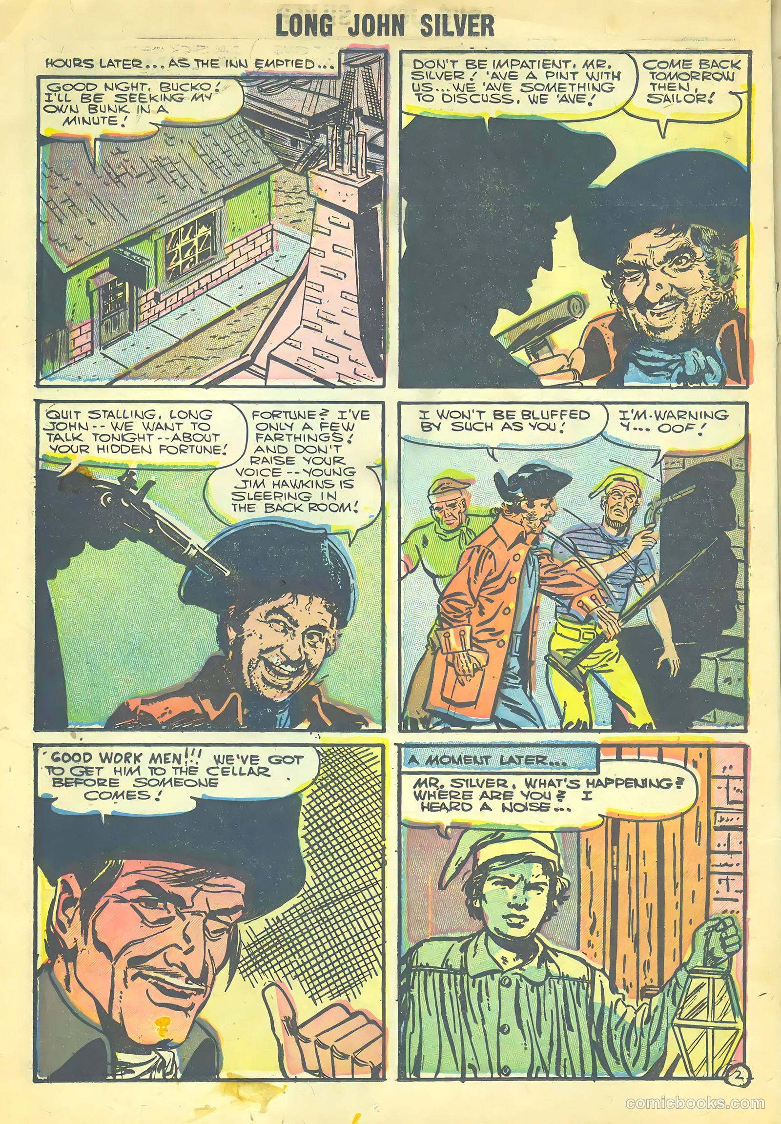 Long John Silver & the Pirates #30 (1956) — page 12 of 36