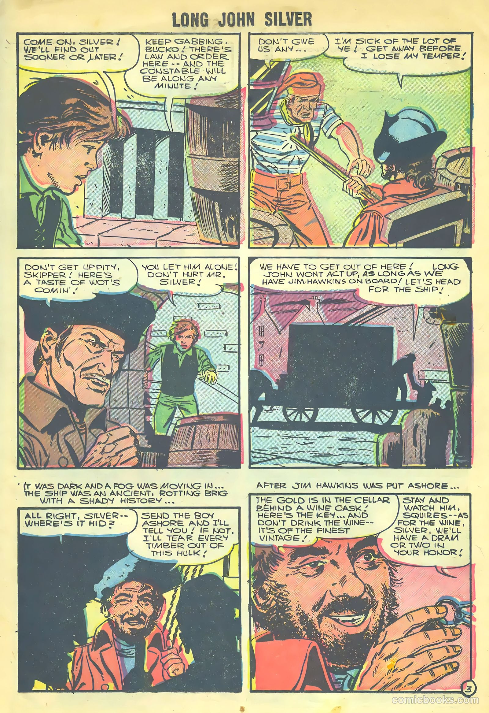 Long John Silver & the Pirates #30 (1956) — page 13 of 36